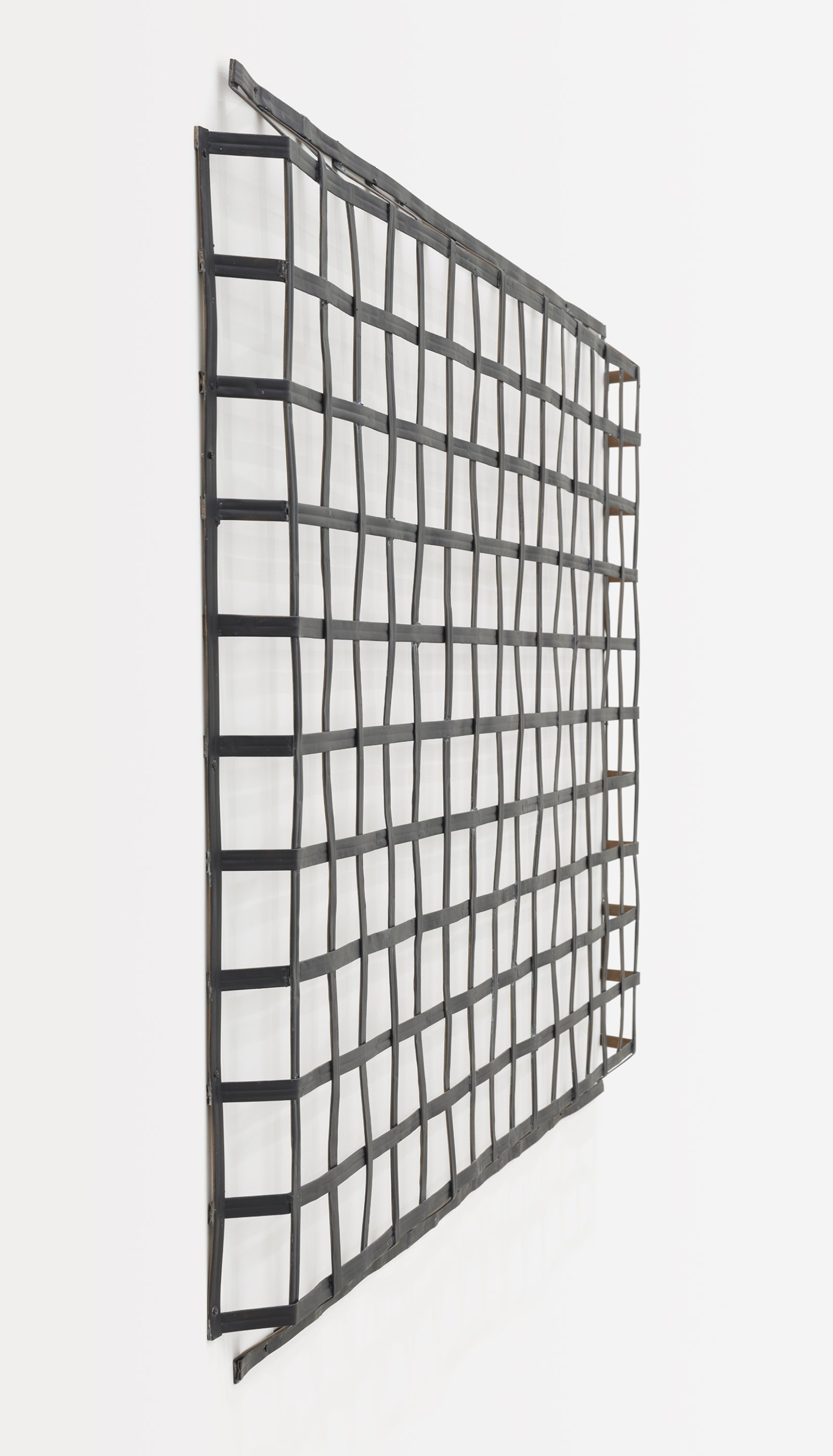 Abbas Akhavan, Grille, 2019, painted copper, 57 x 81 in. (145 x 206 cm)