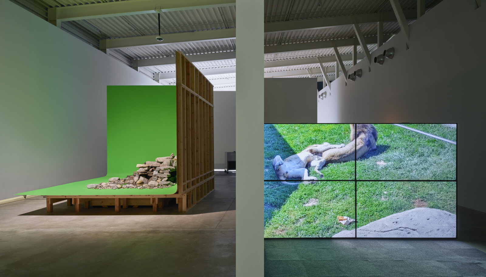 Abbas Akhavan, installation view, One Hundred Years, Morris and Helen Belkin Art Gallery, Vancouver, 2025