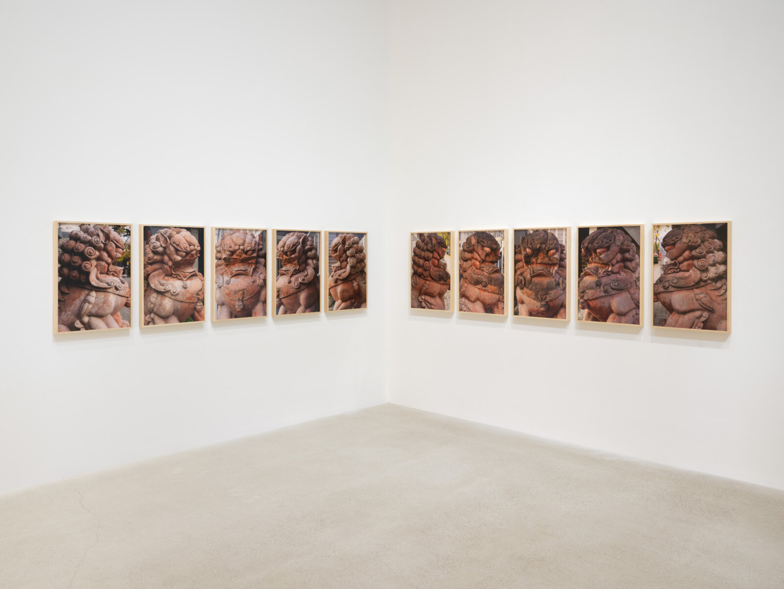 Abbas Akhavan, Pandemic, Thuyen Ton Temple, 2024, 10 inkjet prints, each 31 x 21 in. (79 x 54 cm)