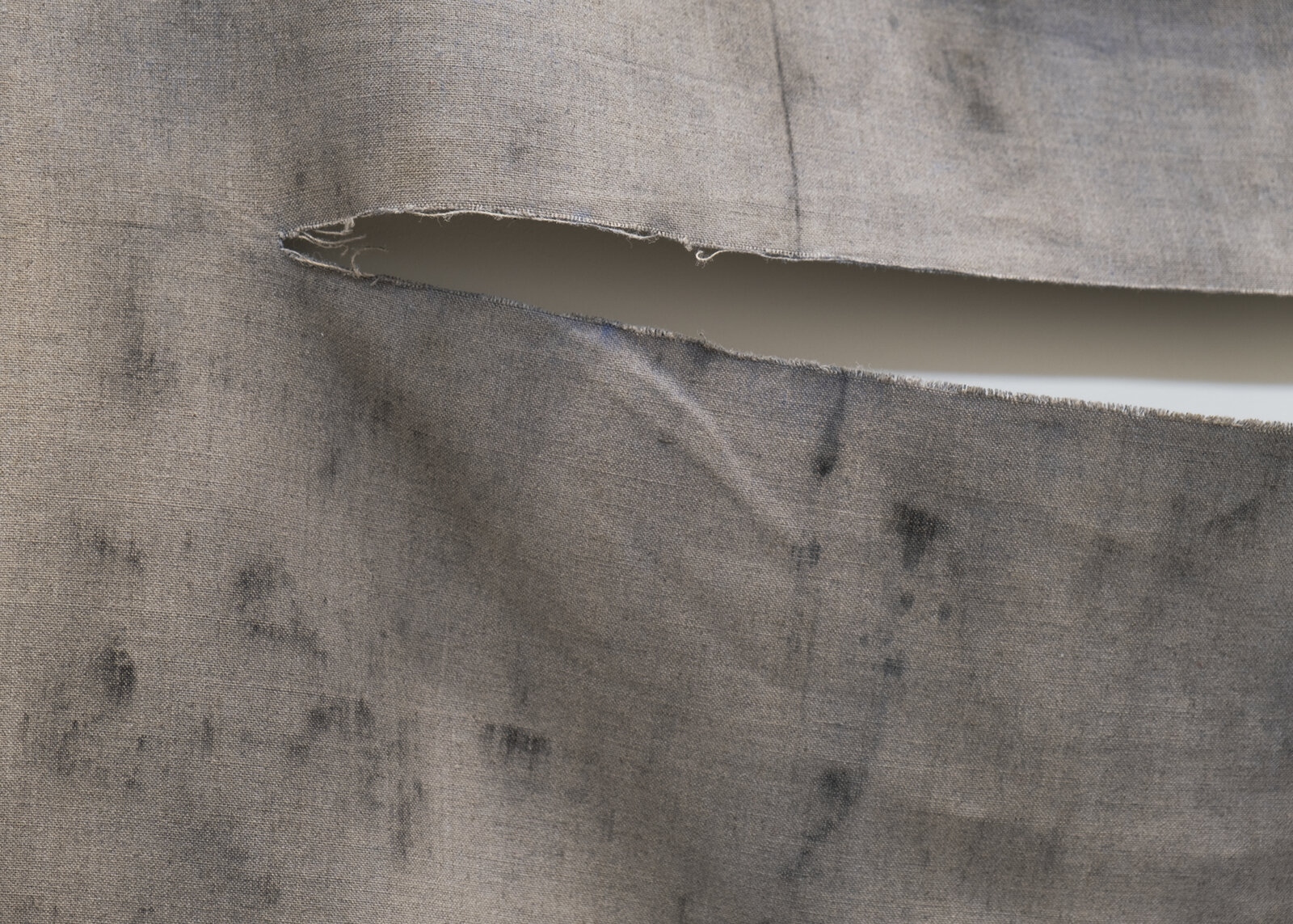 Abbas Akhavan, Untitled (detail), 2023, water based pigment on linen, 51 x 39 in. (130 x 99 cm)