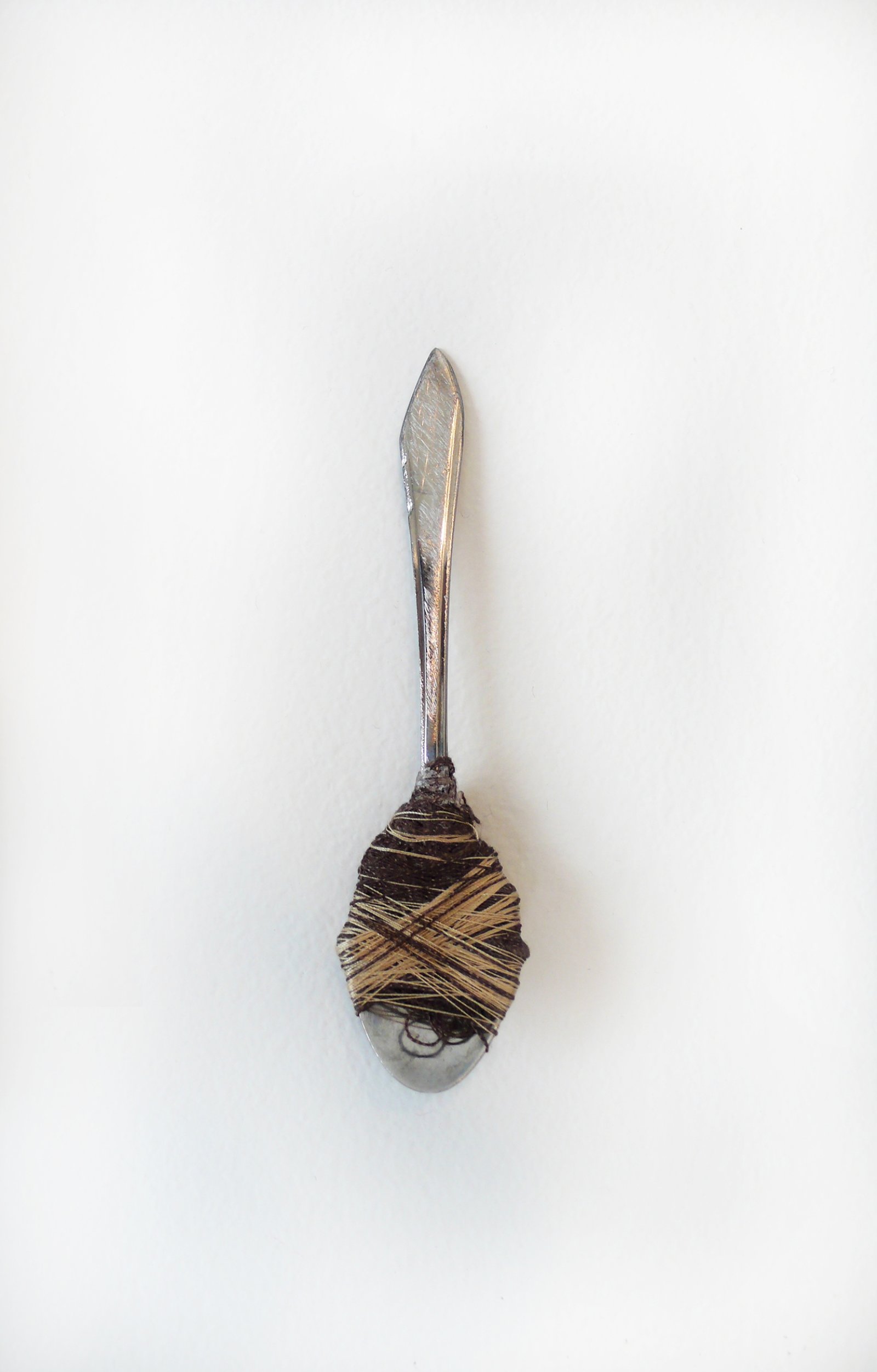 Abbas Akhavan, Makeshift Objects, 2008, teaspoon (modified), dimensions variable