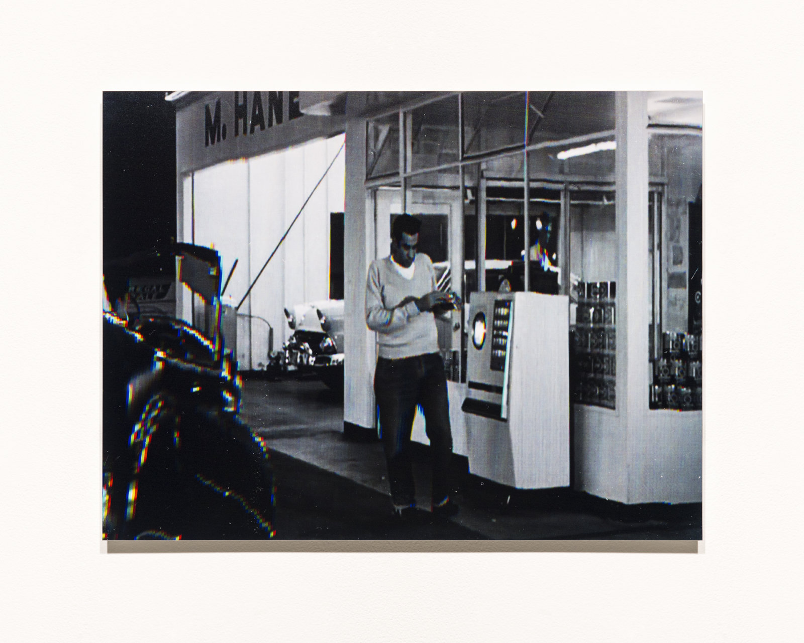 Raymond Boisjoly, Station to Station, 2014, 6 screen resolution lightjet print mounted on dibond, each 18 x 24 in. (46 x 61 cm)