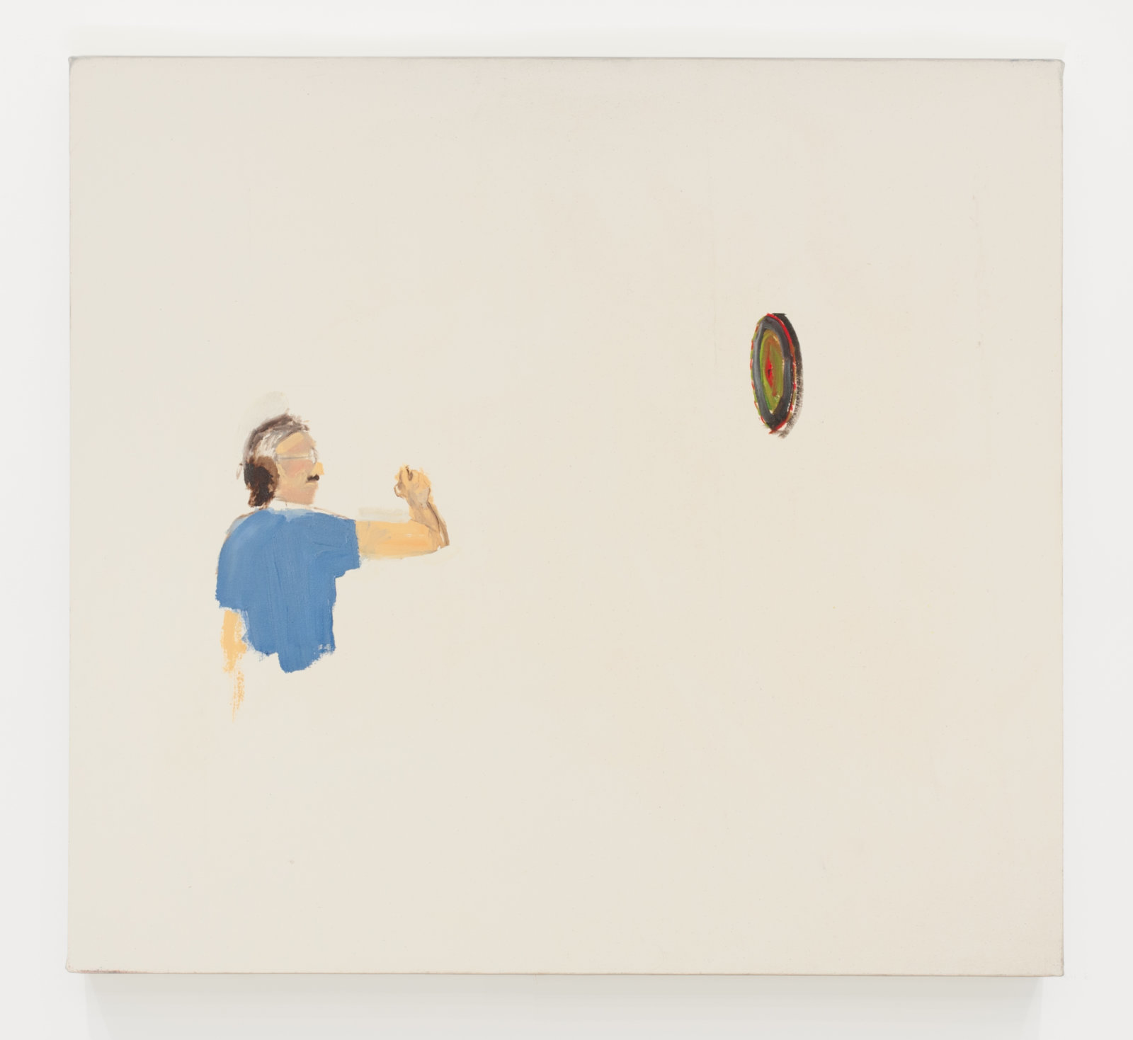 Draney, Aim Is Important, 2009, oil on canvas, 48 x 52 in. (122 x 132 cm)