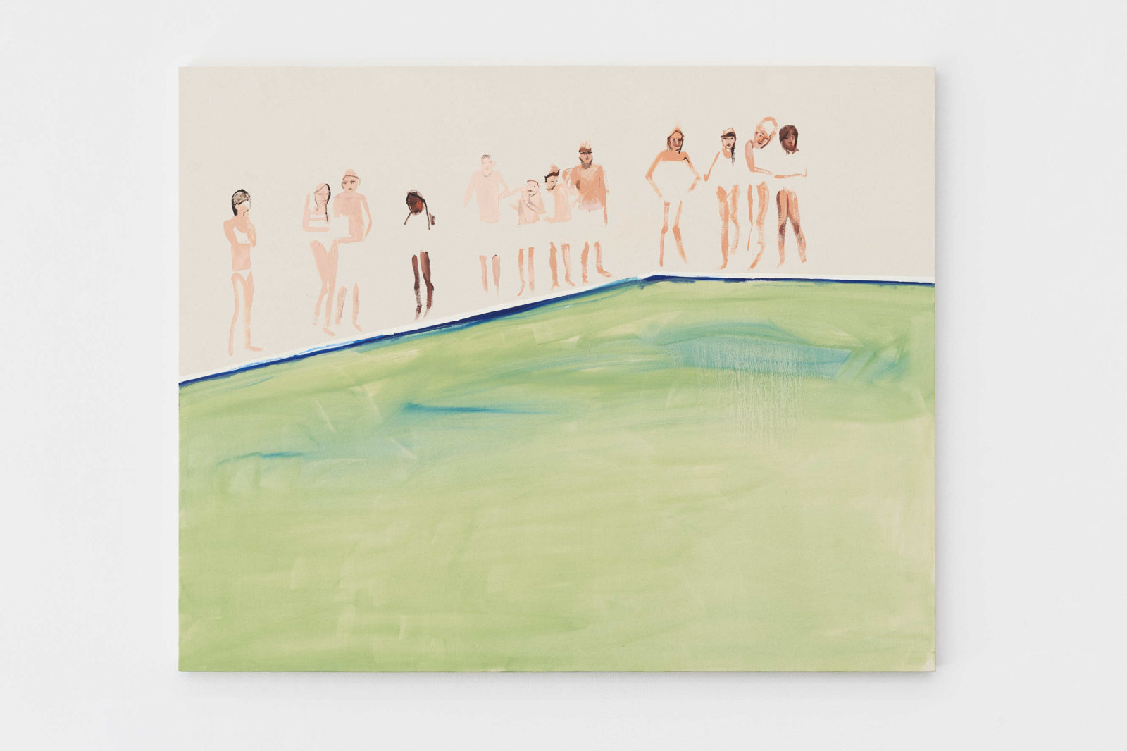 Brenda Draney, Bodies of Water 2, 2020, oil on canvas, 48 x 60 in. (122 x 152 cm)