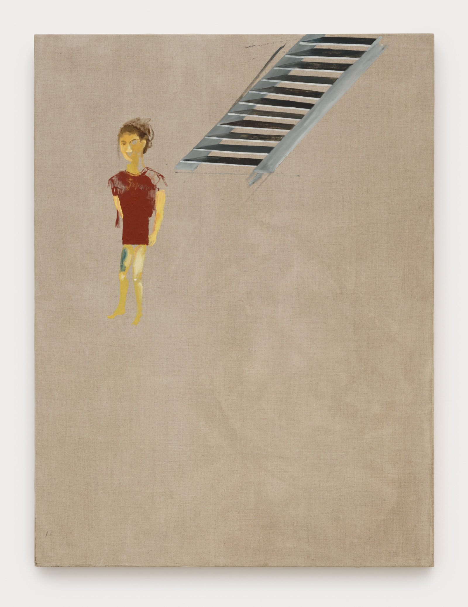 Brenda Draney, Descendant, 2013, oil on linen, 48 x 36 in. (122 x 91 cm)