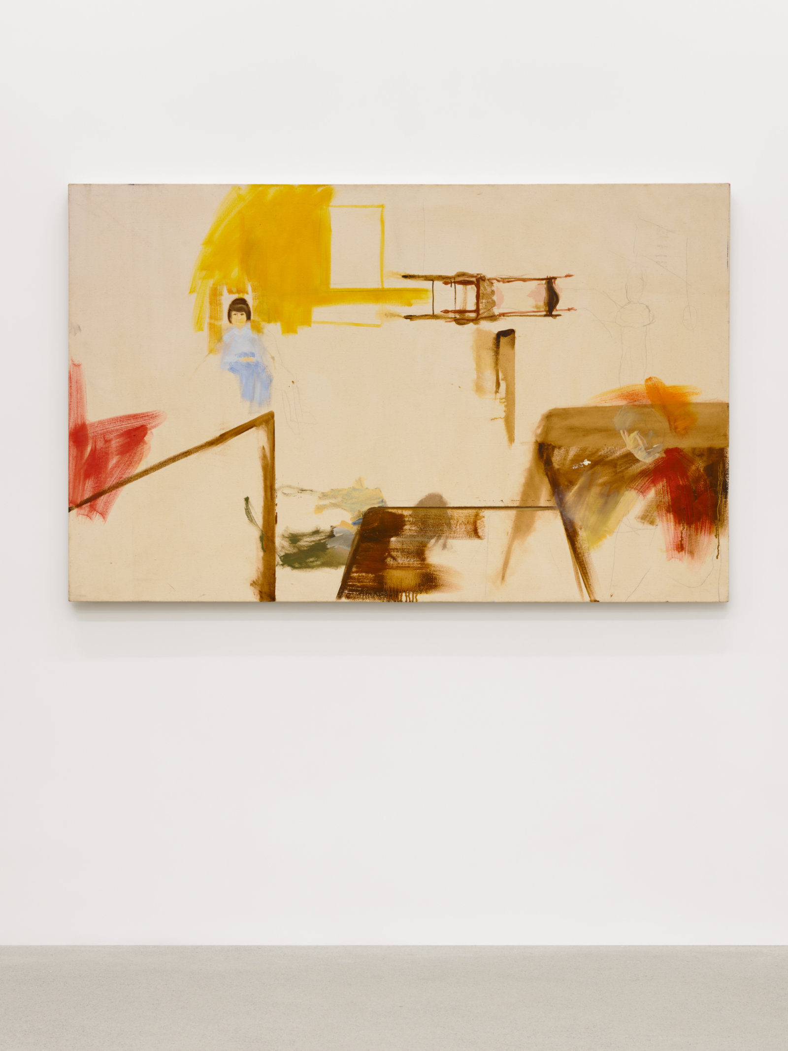 Brenda Draney, Kitchen Dream, 2009, oil on canvas, 42 x 66 in. (107 x 168 cm)