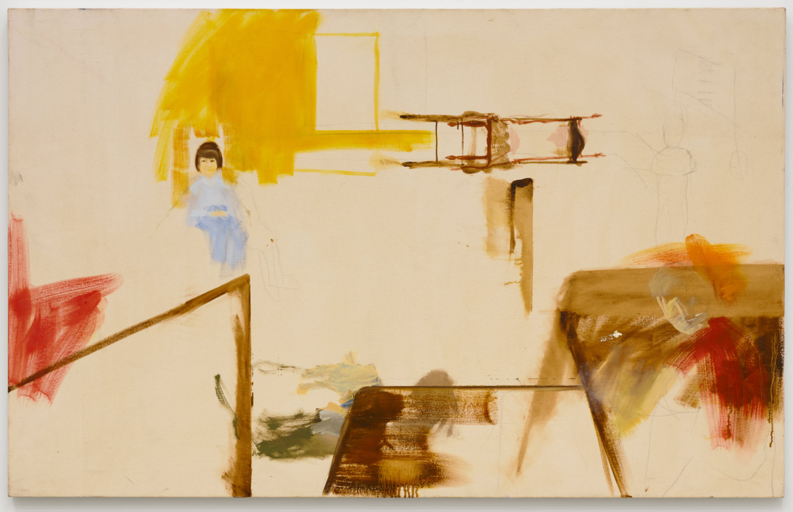 Brenda Draney, Kitchen Dream, 2009, oil on canvas, 42 x 66 in. (107 x 168 cm)
