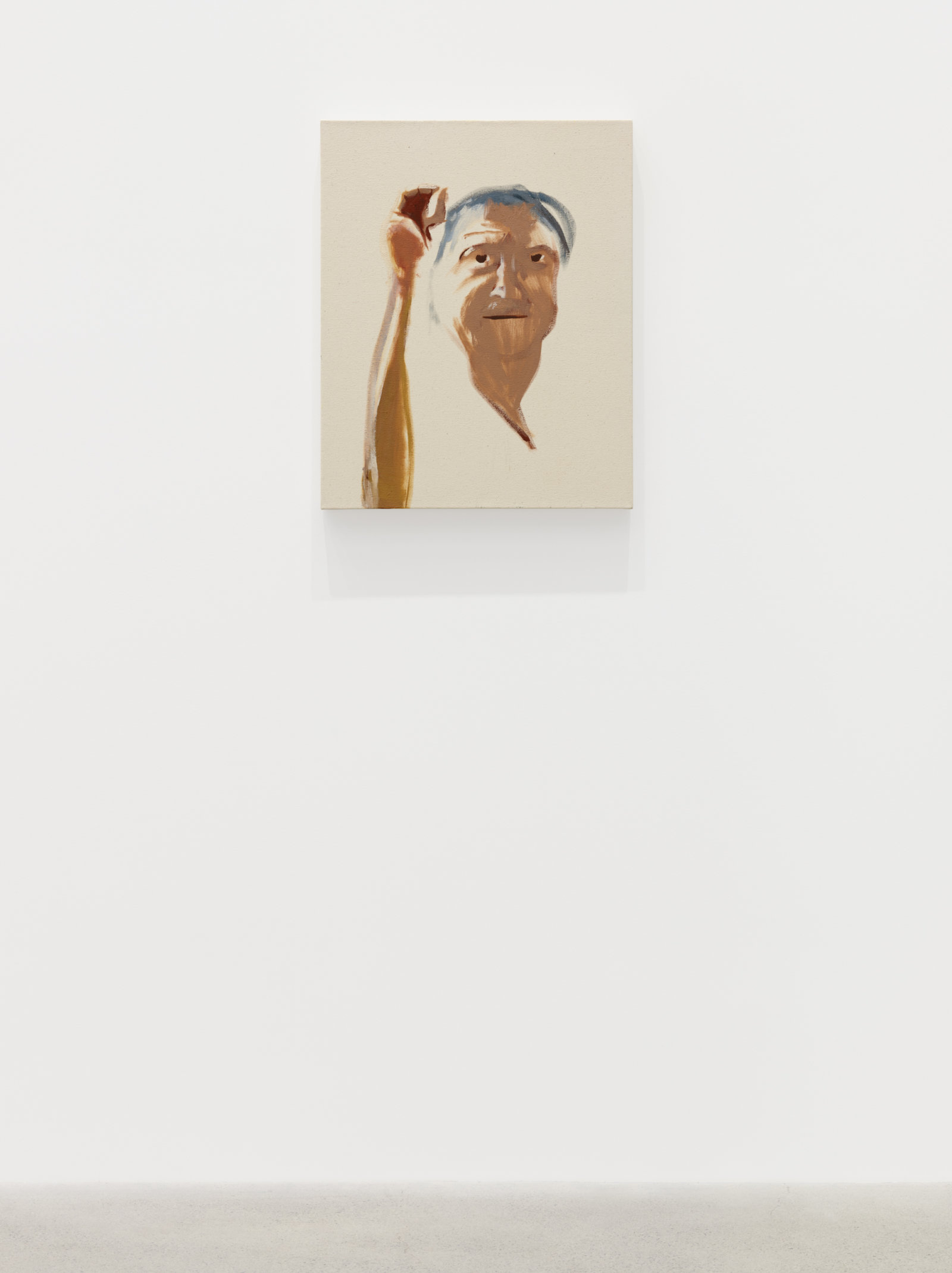 Brenda Draney, Pray, 2020, oil on canvas, 25 x 20 in. (64 x 51 cm)