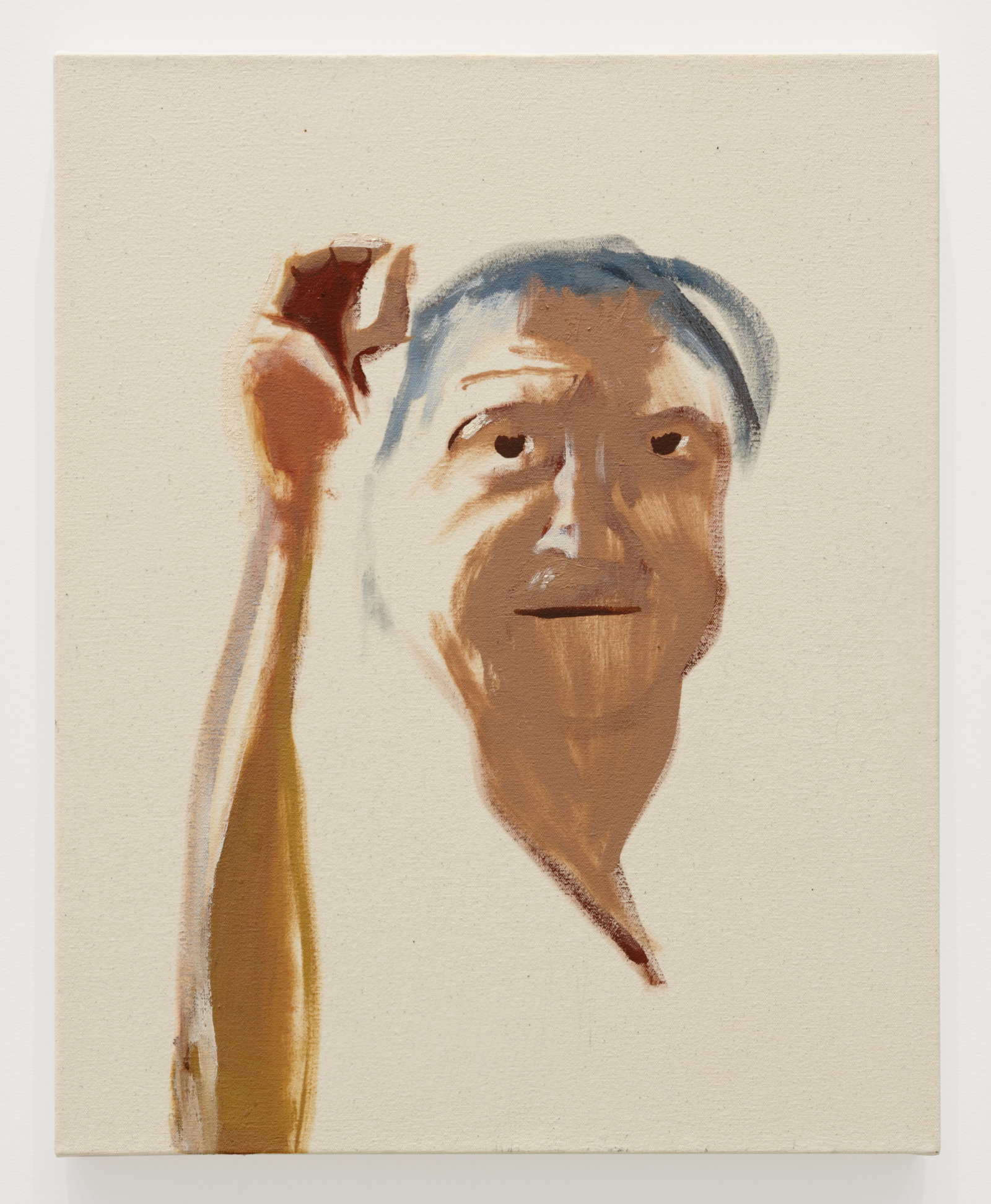 Brenda Draney, Pray, 2020, oil on canvas, 25 x 20 in. (64 x 51 cm)