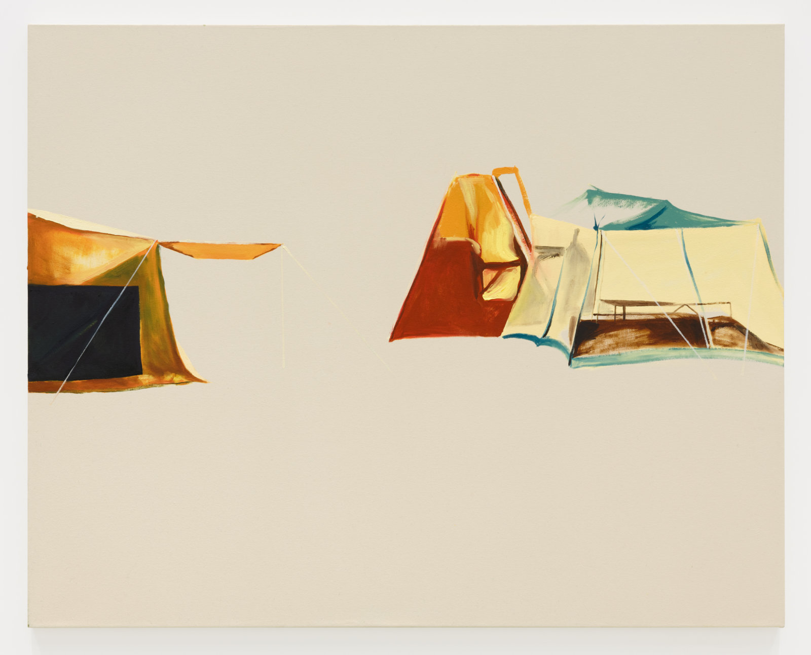 Brenda Draney, Site, 2020, oil on canvas, 48 x 60 in. (122 x 152 cm)