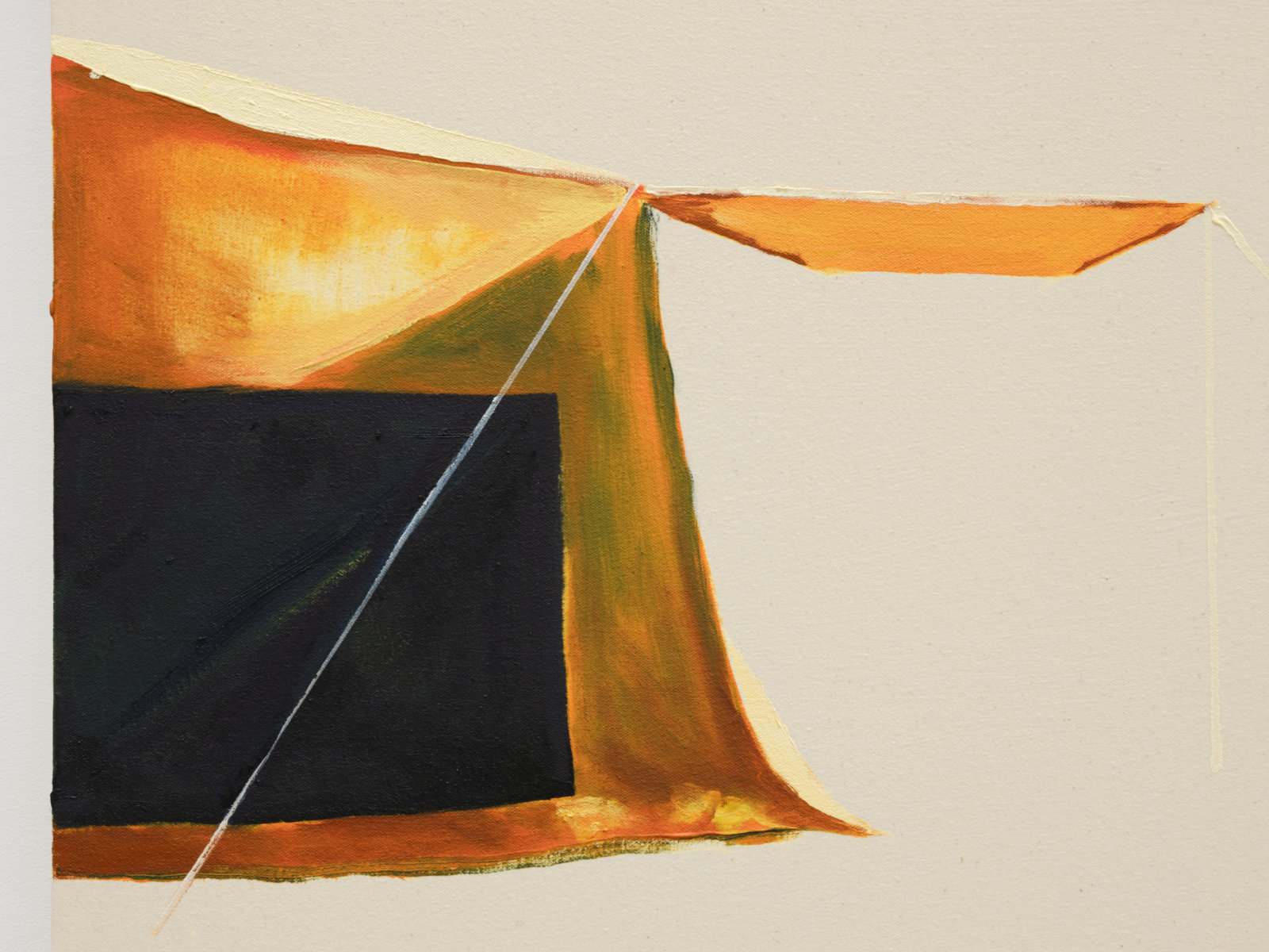 Brenda Draney, Site (detail), 2020, oil on canvas, 48 x 60 in. (122 x 152 cm)