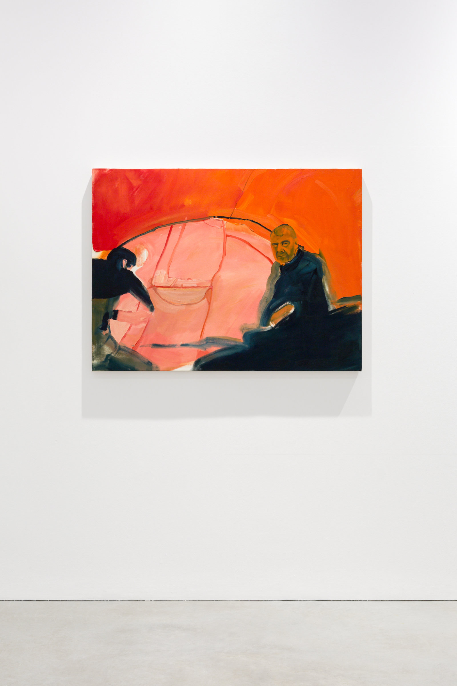 Brenda Draney, Tent, 2012, oil on linen, 36 x 48 in. (91 x 122 cm)