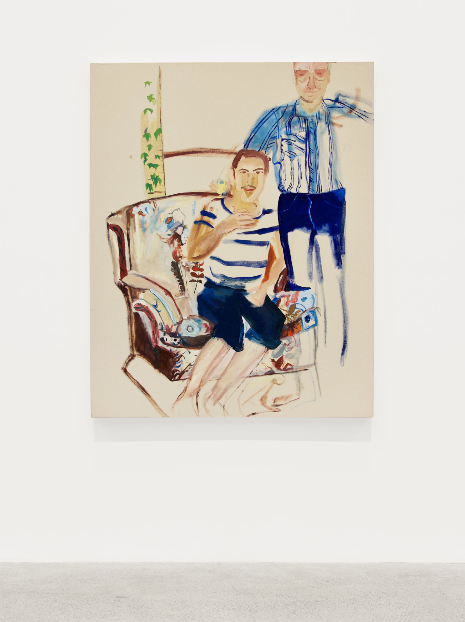 Brenda Draney, Toast, 2022, oil on canvas, 60 x 48 in. (153 x 122 cm) 