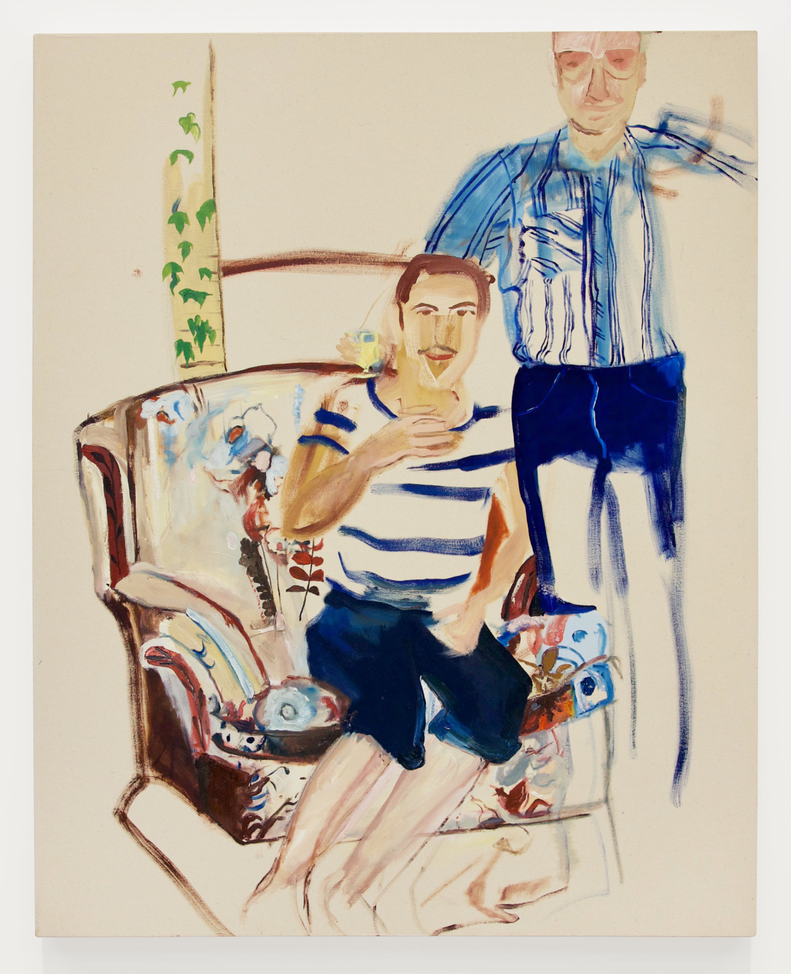 Brenda Draney, Toast, 2022, oil on canvas, 60 x 48 in. (153 x 122 cm) 