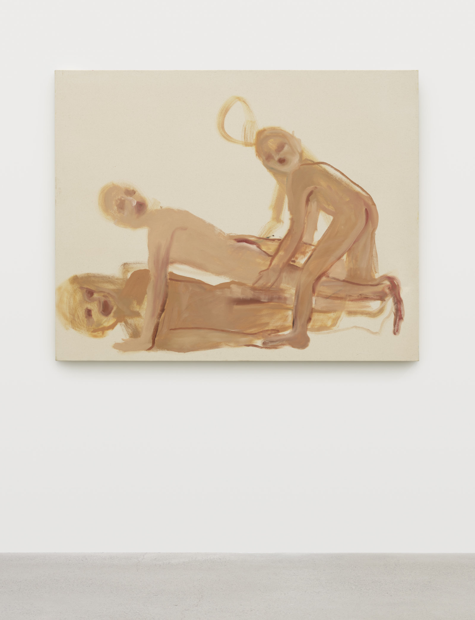 Brenda Draney, Trio, 2023, oil on canvas, 48 x 60 in. (122 x 152 cm)