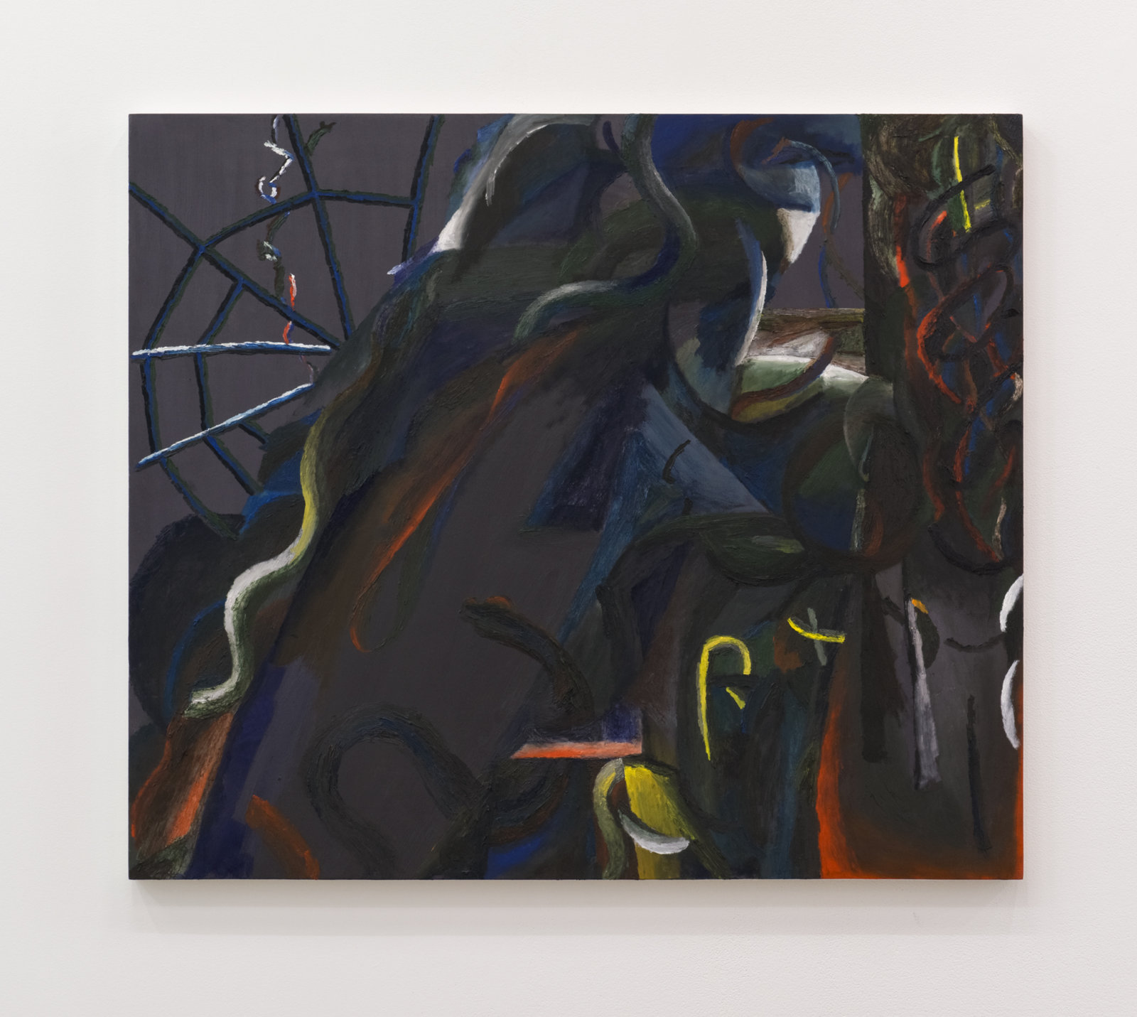 Rebecca Brewer, La Bafana, 2015–2016, oil on muslin on panel, 36 x 42 in. (92 x 107 cm)