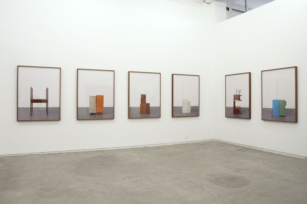 Geoffrey Farmer, Various works from A Pale Fire Freedom Machine, 2006, lightjet prints, each 50 x 38 in. (126 x 97 cm) by 