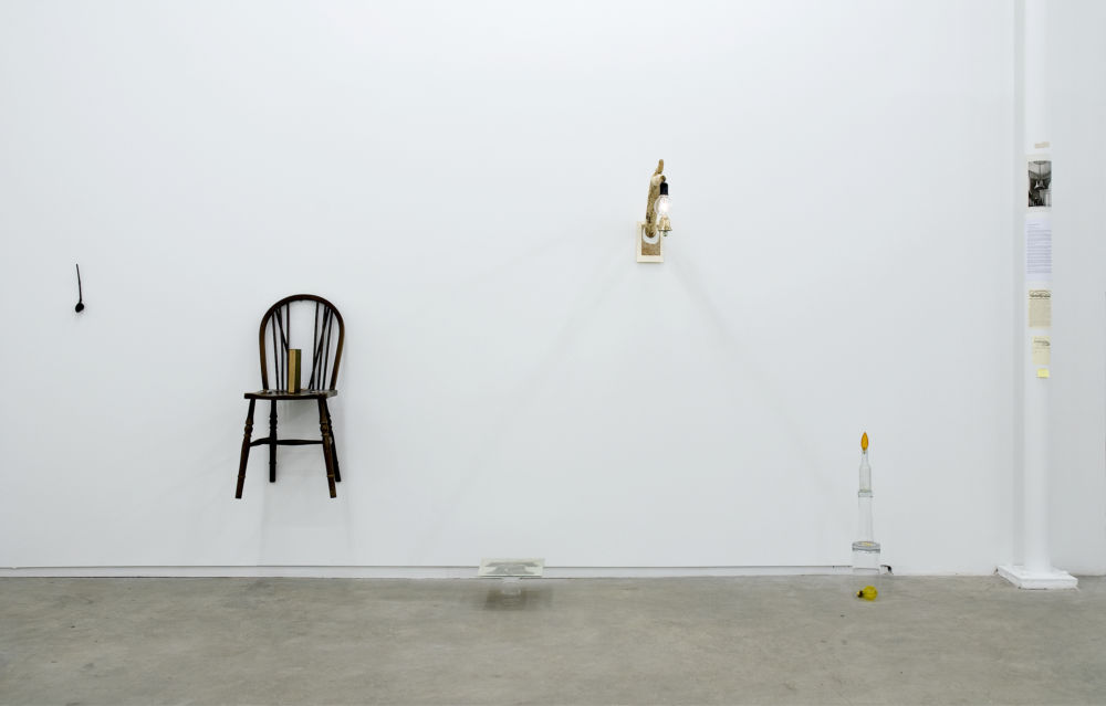 ​Geoffrey Farmer, I’m Not Praying I’m Just Stretching, 2009, mixed media, dimension variable by 