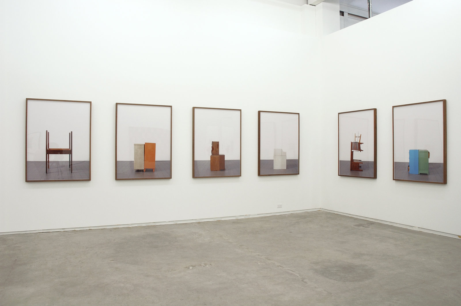 Geoffrey Farmer, Various works from A Pale Fire Freedom Machine, 2006, lightjet prints, each 50 x 38 in. (126 x 97 cm)
