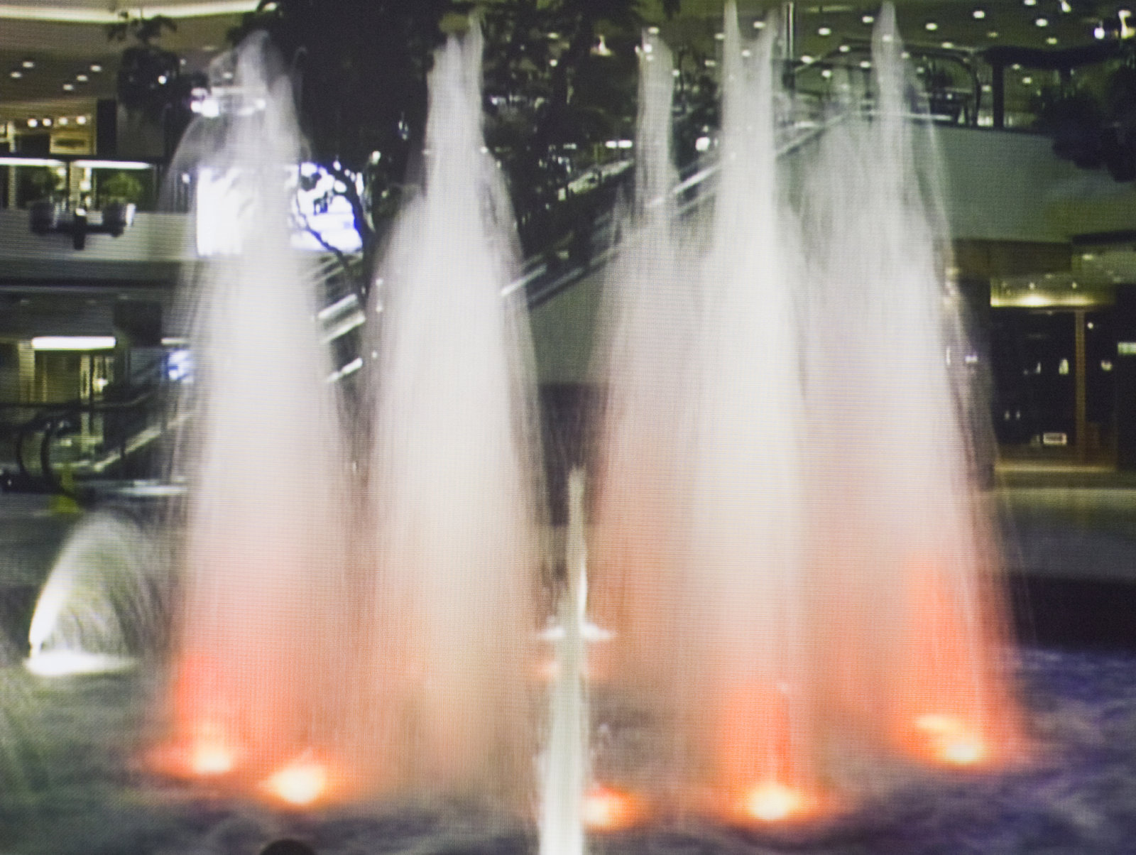 Geoffrey Farmer, The Fountain People (still), 2008, video projection, 10 minutes looped, handwritten text on paper, dimensions variable