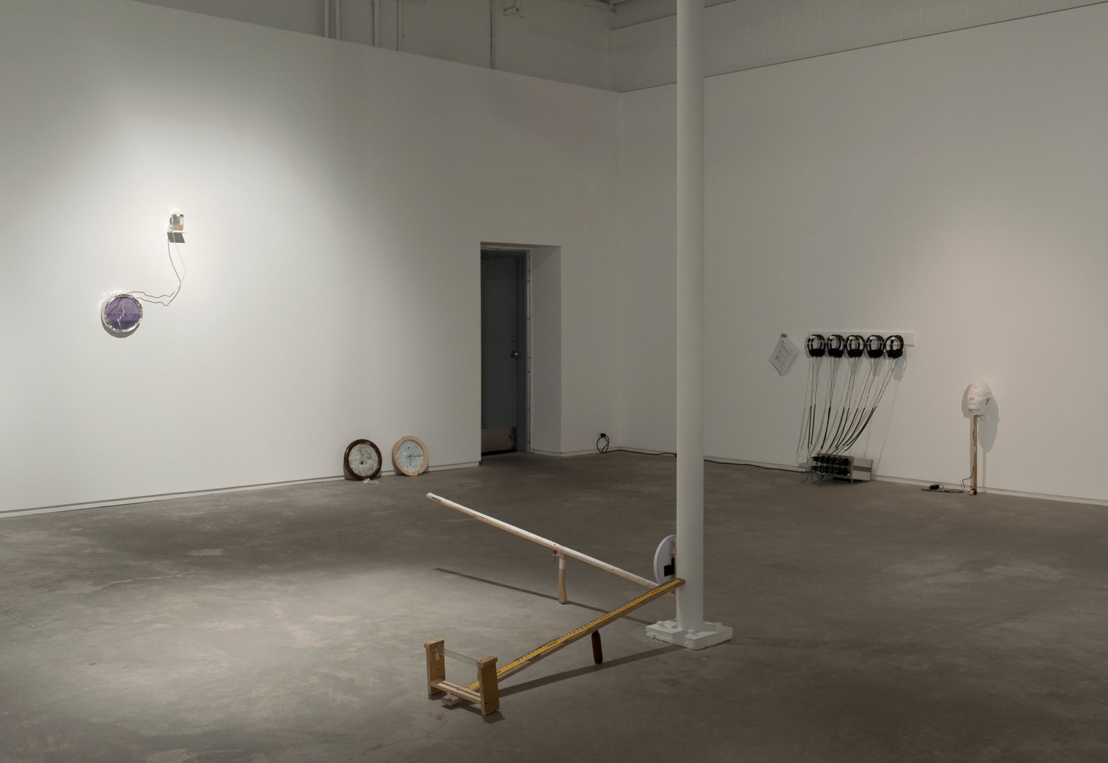 Julia Feyrer, installation view, Alternatives and Opportunities, Catriona Jeffries, 2012 by Julia Feyrer