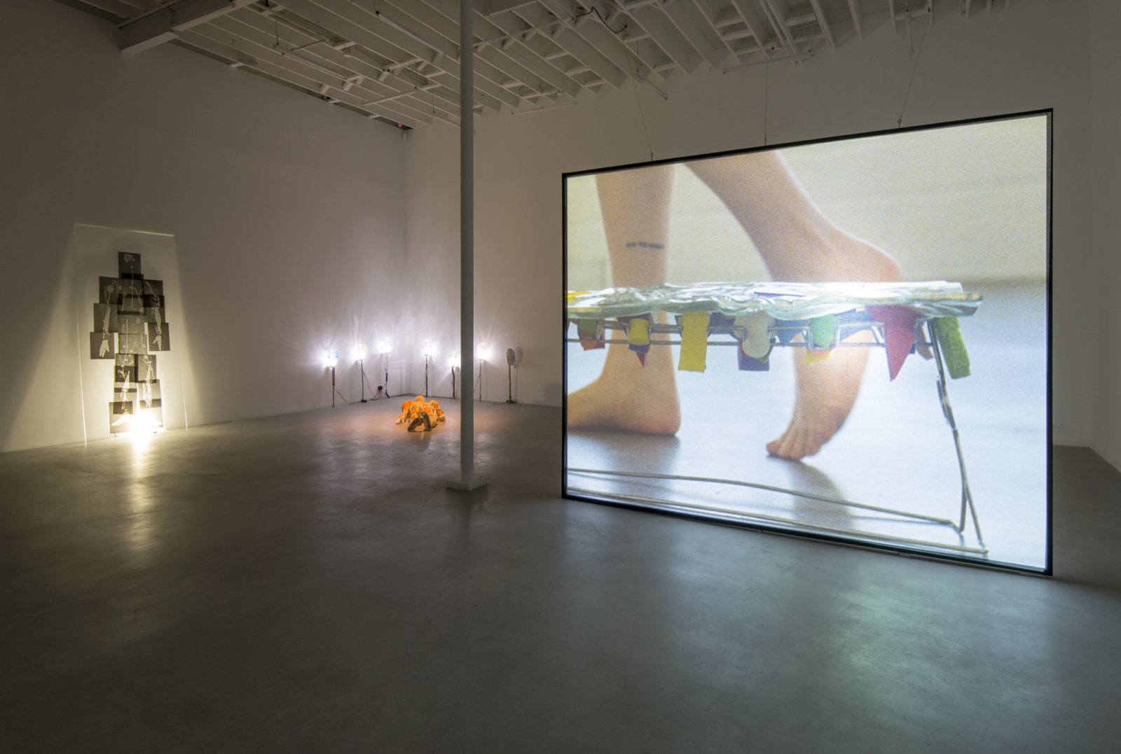 ​Julia Feyrer, installation view, Background Actors, Catriona Jeffries, Vancouver, 2018 by Julia Feyrer