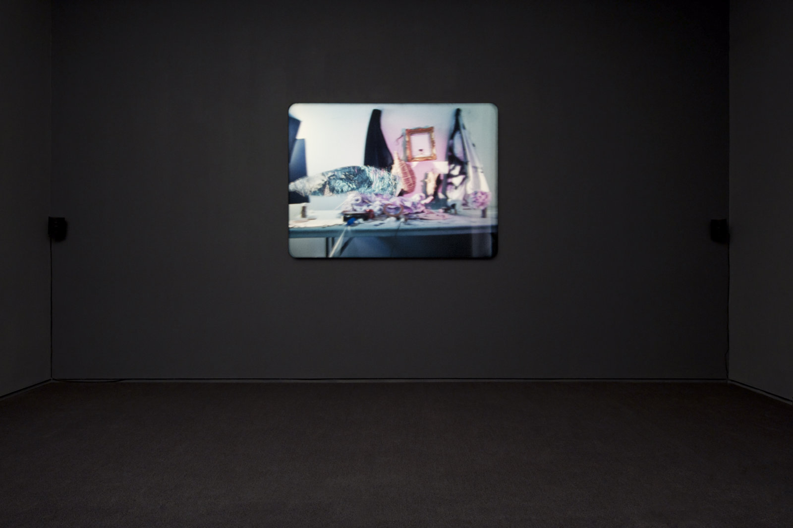 Kasper Feyrer, The artist’s studio, 2010, colour 16mm film loop with non-synchronized sound, 5 minutes, 5 seconds