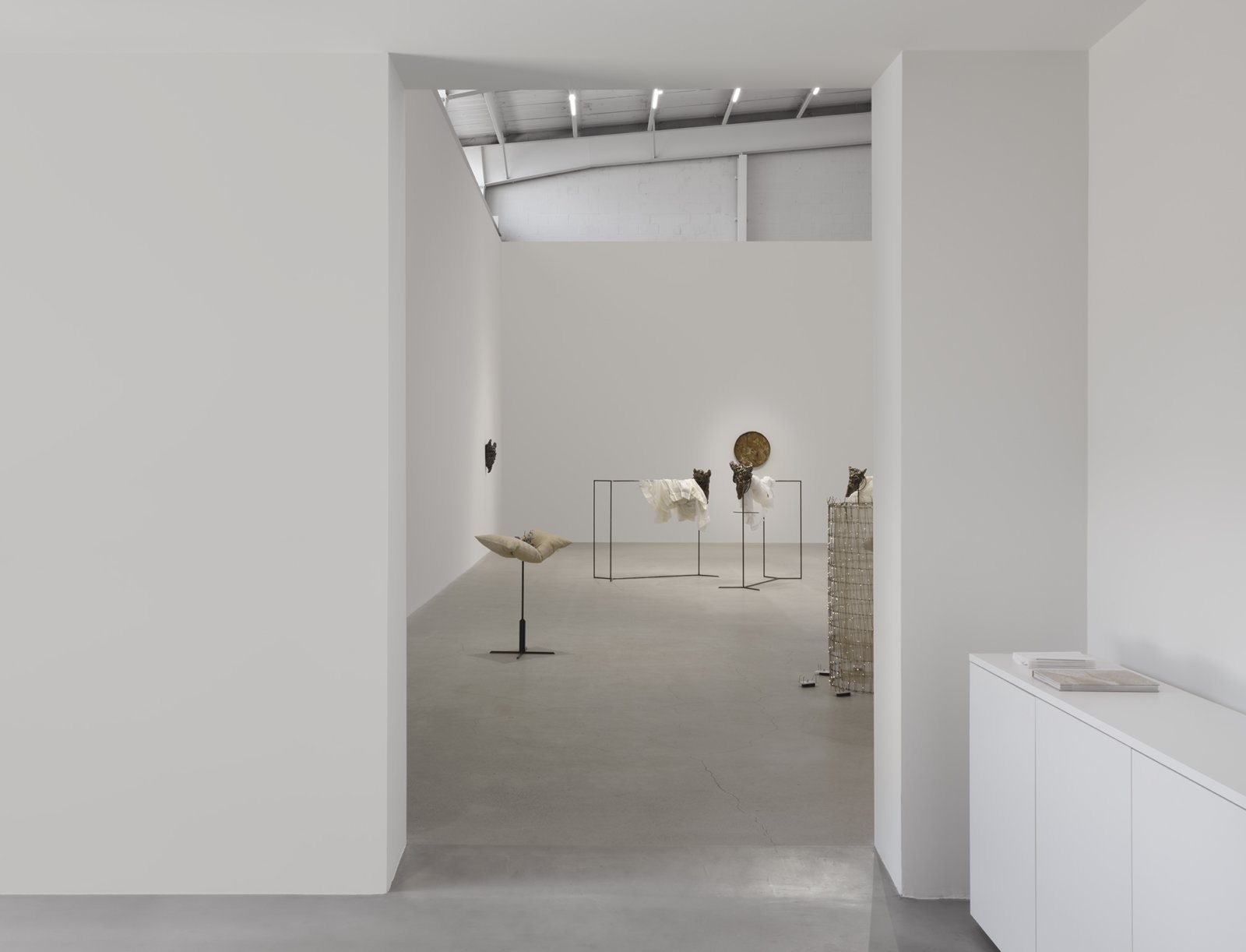 Rochelle Goldberg, installation view, gatekeepers, Catriona Jeffries, Vancouver, 2019 by Rochelle Goldberg