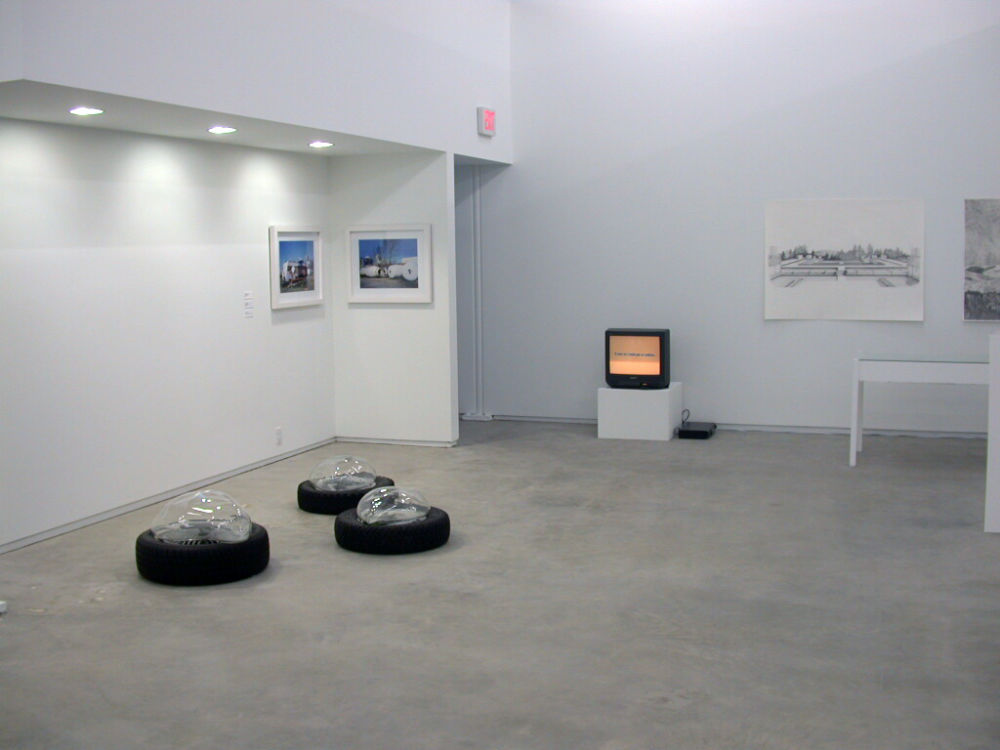​Alex Morrison, Isabelle Pauwels, Jerry Pethick, installation view, 274 East 1st​​​, 2006​​​​​​​ by 