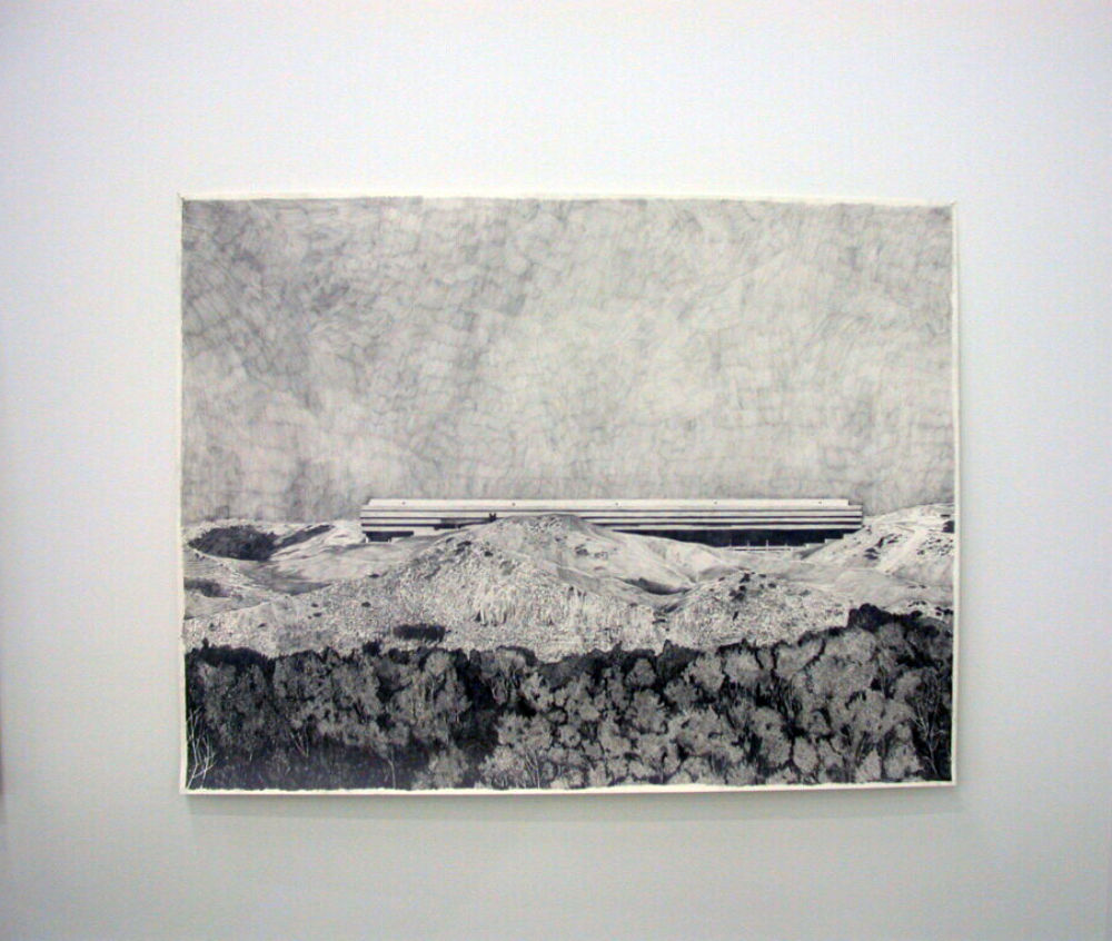 ​Alex Morrison, Untitled, 2006, graphite drawing, 38 x 50 in. (97 x 127 cm)​​ by 