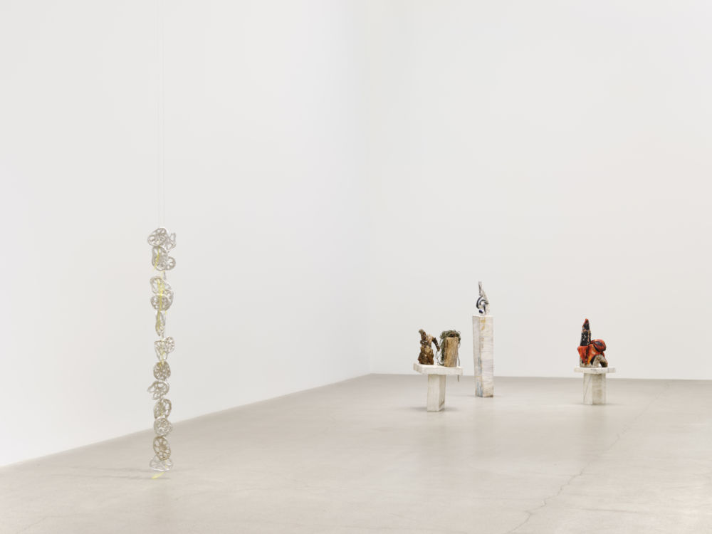 Laurie Kang, Valérie Blass, installation view, Do Redo Repeat, Catriona Jeffries, Vancouver, 2022 by 