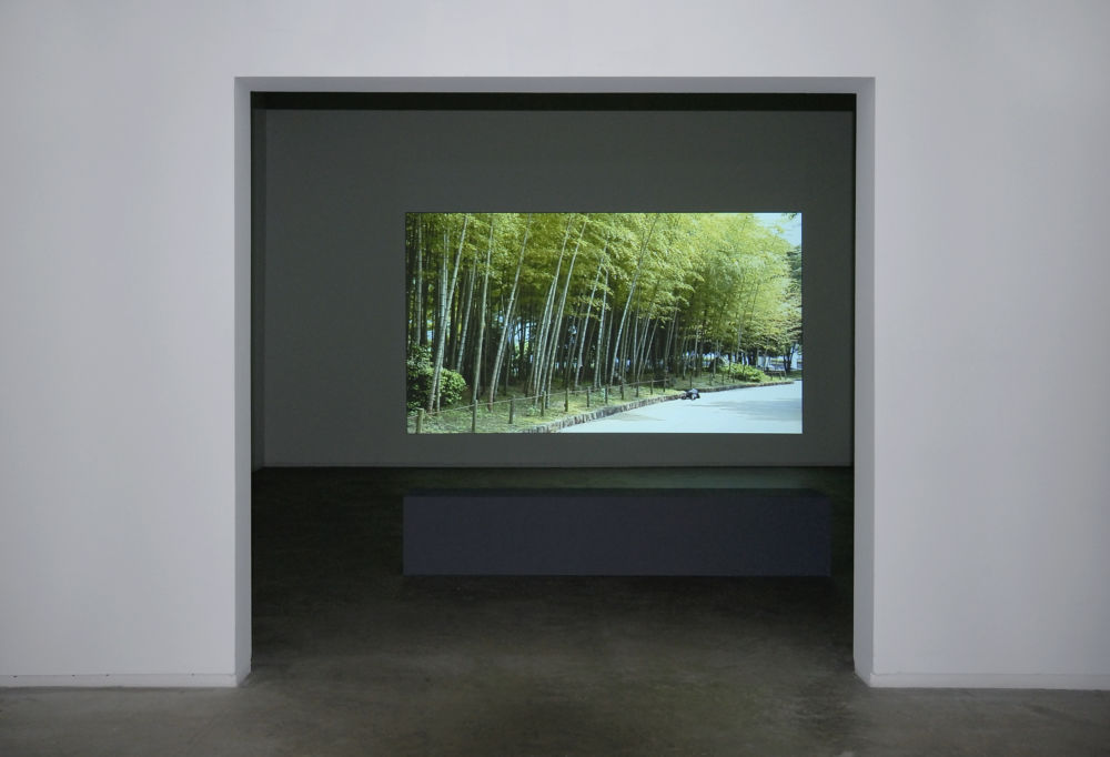 Jin-me Yoon, As It Is Becoming (Beppu, Japan): Park, Former U.S. Army Base, 2008, single channel HD video projection, 14 minutes, 23 seconds by 