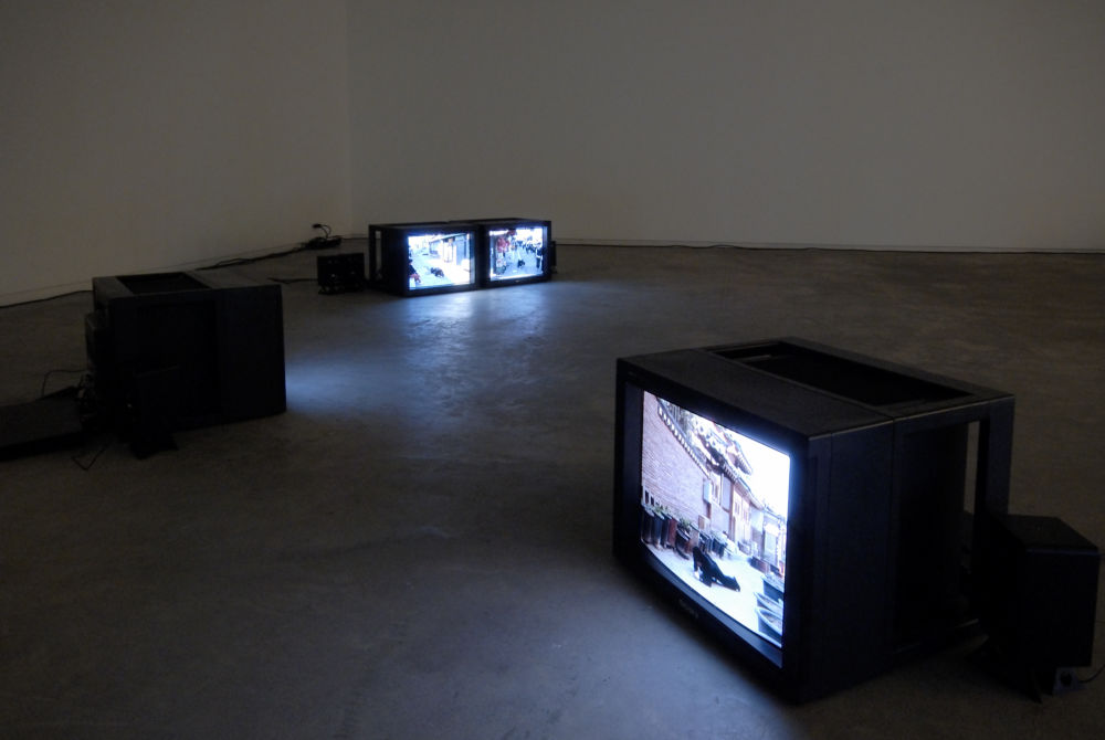 Jin-me Yoon, As It Is Becoming (Seoul, Korea), 2008, 12 HD single channel videos, video projection and 11 monitors, 9 minutes, 2 seconds by 