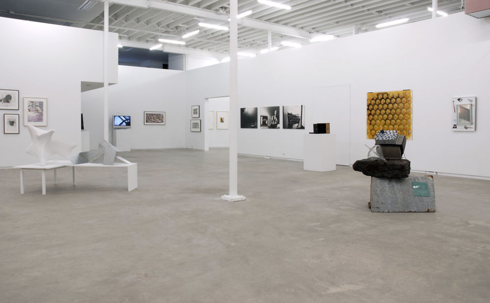 ​Roy Kiyooka, Damian Moppett, Jerry Pethick, Ian Wallace, installation view, Process as Work​, Catriona Jeffries, 2008 by 