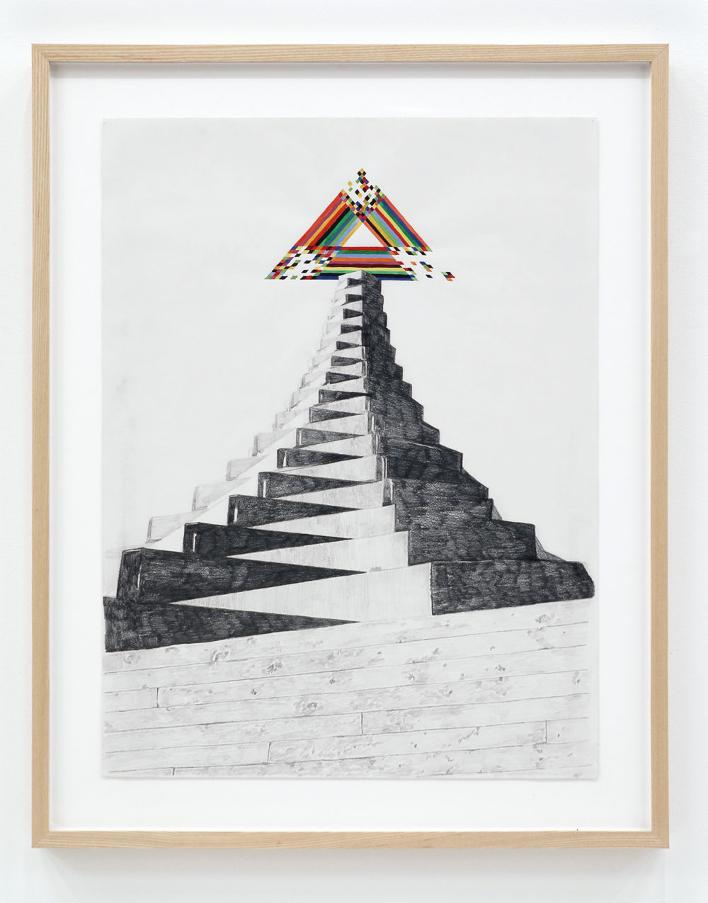Alex Morrison, The Poetics of Grey (No. 6), 2007, graphite and coloured pencil on paper, 29 x 23 in. (73 x 58 cm) by 