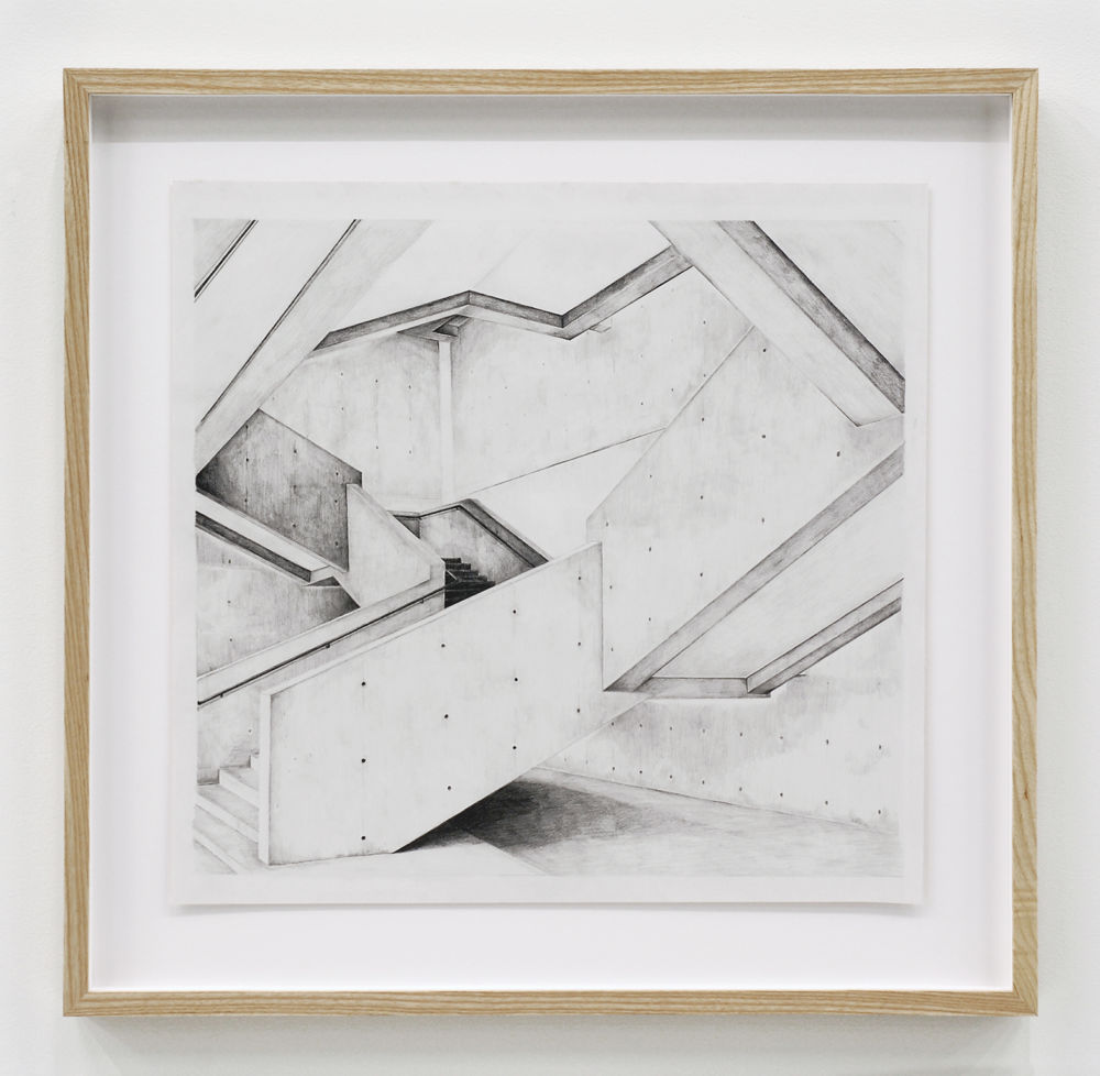 Alex Morrison, The Poetics of Grey (No. 8), 2007, graphite on paper, 23 x 24 in. (59 x 61 cm)  ​ by 
