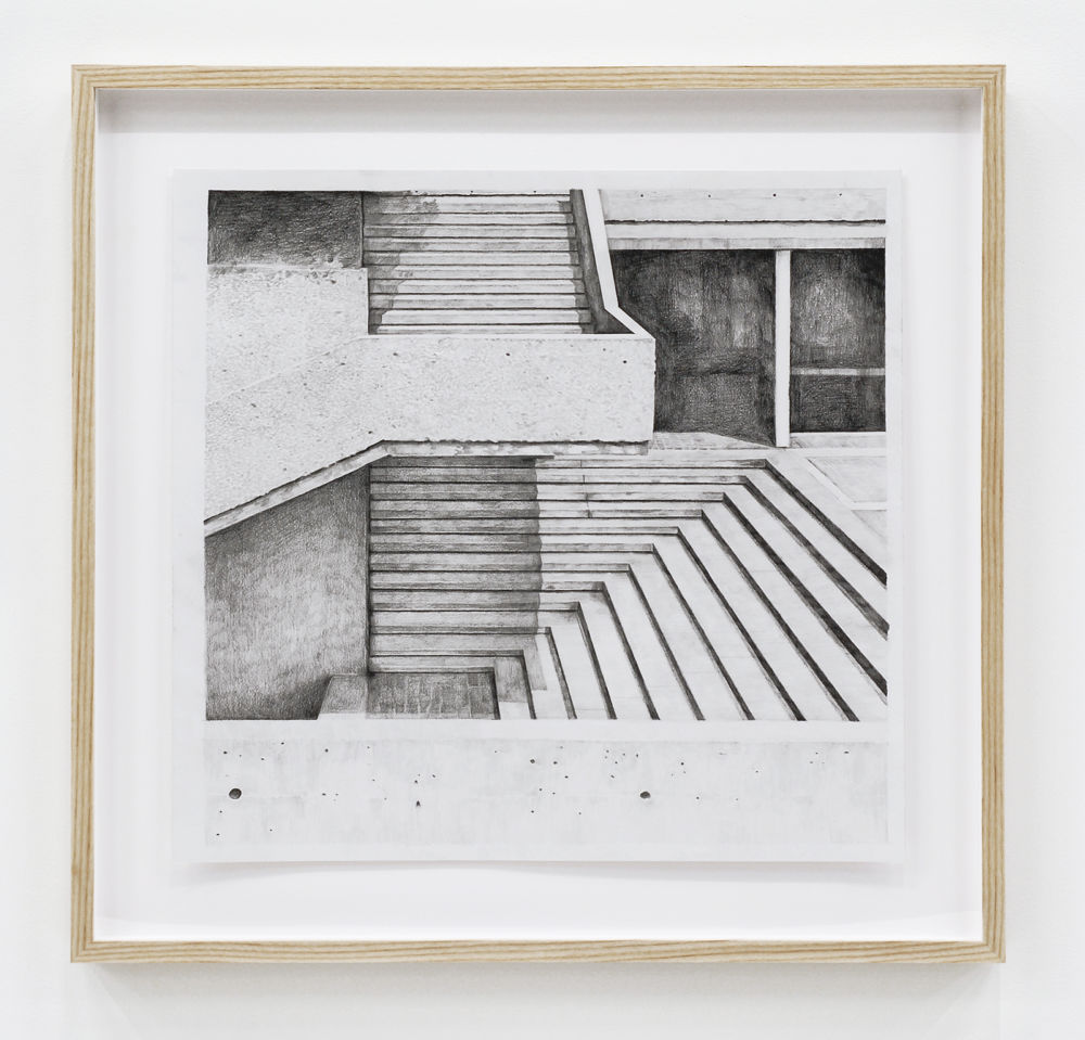 ​Alex Morrison, The Poetics of Grey (No. 11), 2007, graphite on paper, 25 x 21 in. (63 x 53 cm) by 