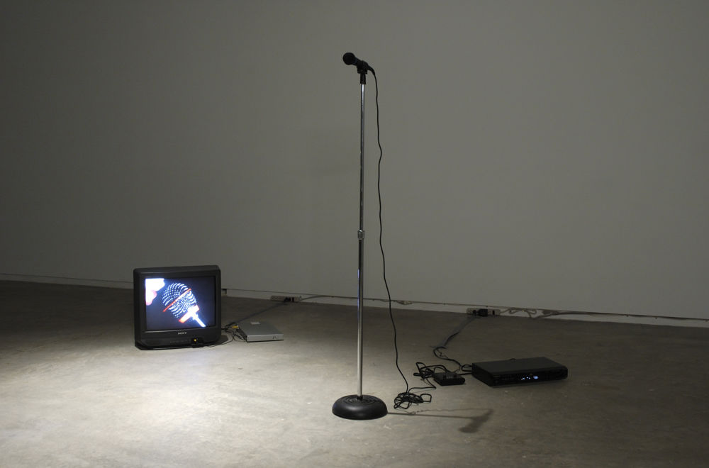 Isabelle Pauwels, If you can't finance your fiction shut the fuck up, 2006, mixed media, dimensions variable by 