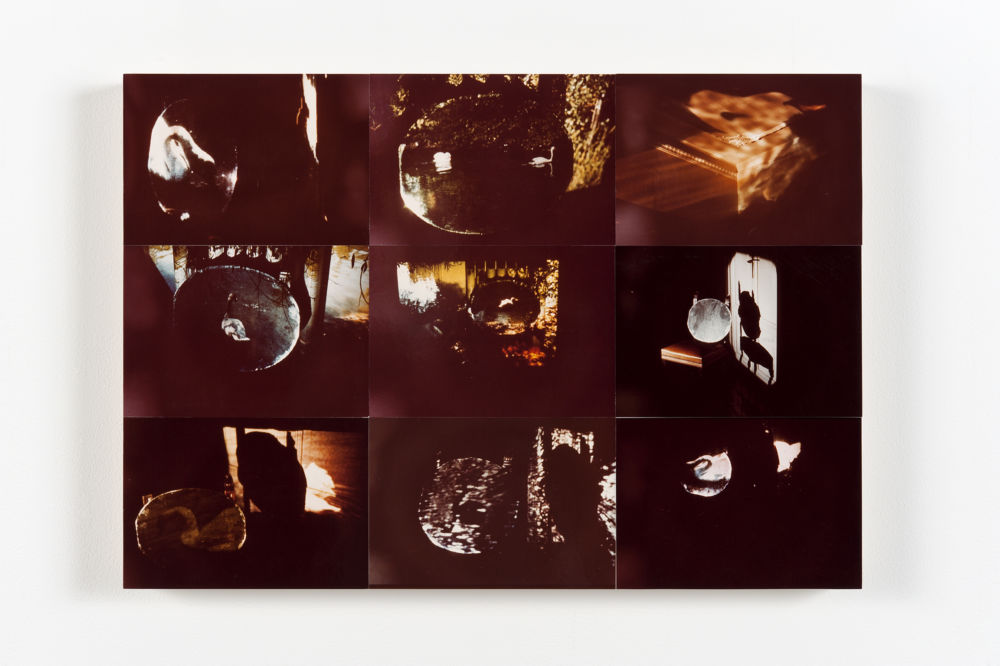 ​Robert Kleyn, Projections with Images of a Swan, 1977, colour photographs, 15 x 22 in. (38 x 55 cm) by 