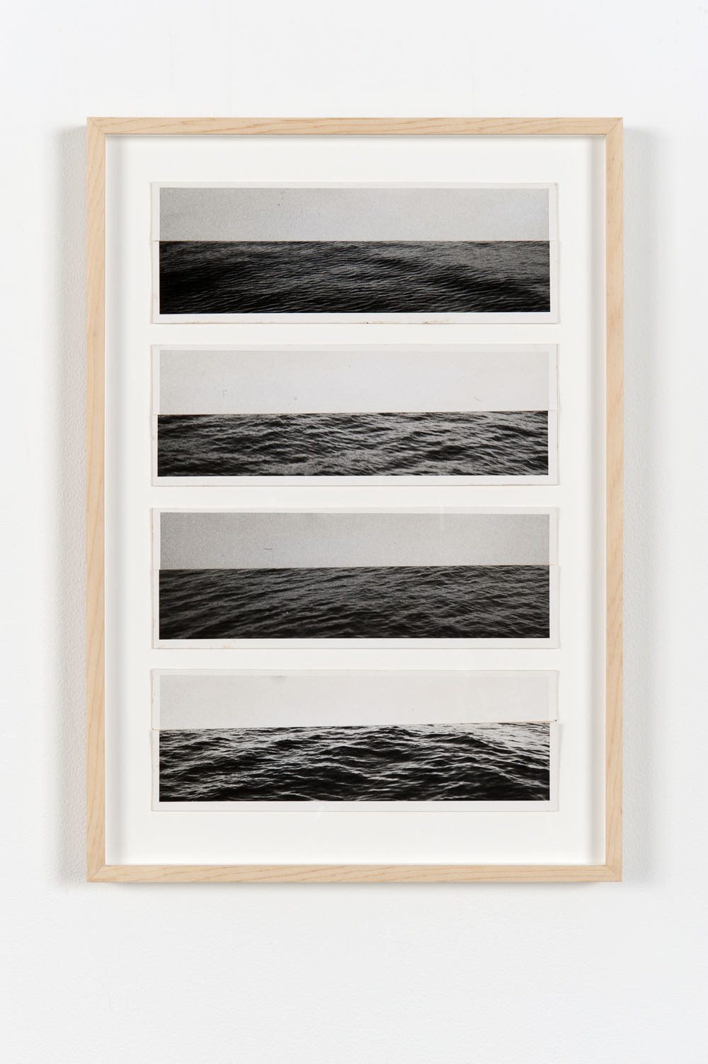 ​Robert Kleyn, Horizons, 1974–1975, hand-printed photographs on cardstock, 19 x 14 in. (48 x 34 cm) by 