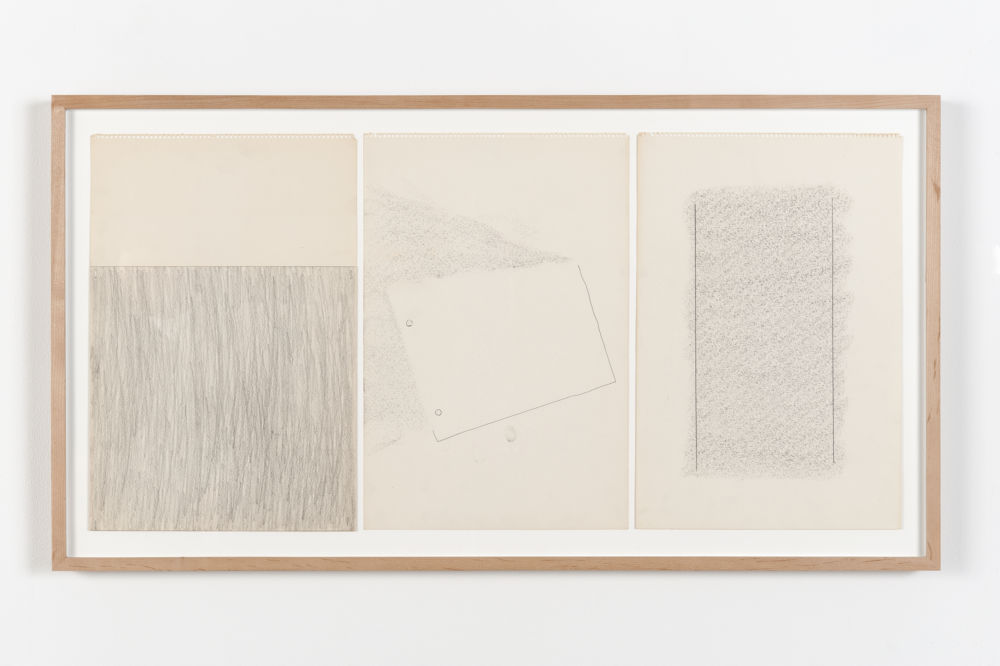 Robert Kleyn, Untitled, 1969–1970, graphite on paper, 22 x 40 in. (55 x 102 cm)  ​ by 
