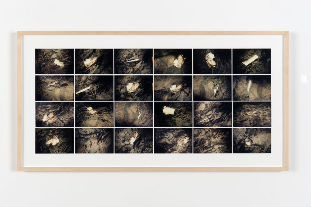 Robert Kleyn, Untitled (Book in Water), 1974–1975, colour photographs, 11 x 49 in. (28 x 125 cm)  ​ by 