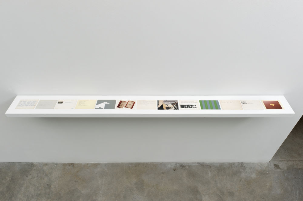 ​Robert Kleyn, Index Cards, 1972–1984, mixed media on paper, dimensions variable by 