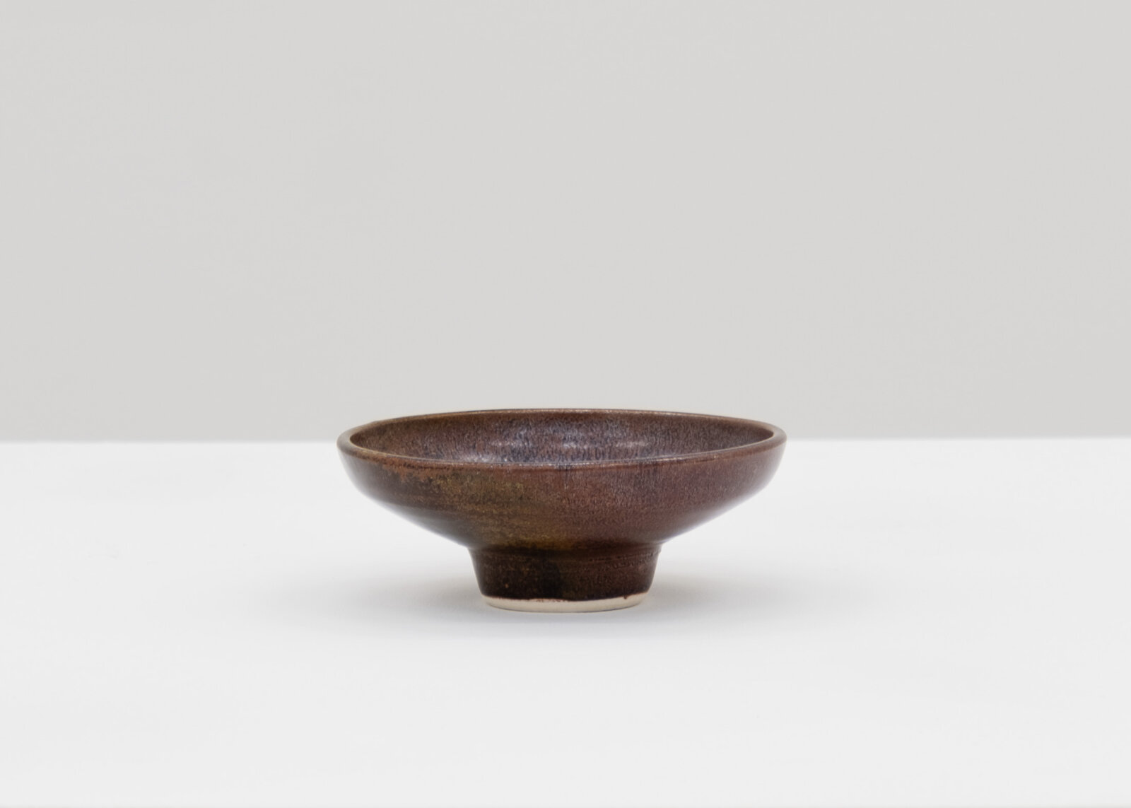 Charmian Johnson, not titled, date unknown, glazed ceramics, 1 x 4 x 4 in. (3 x 10 x 10 cm)