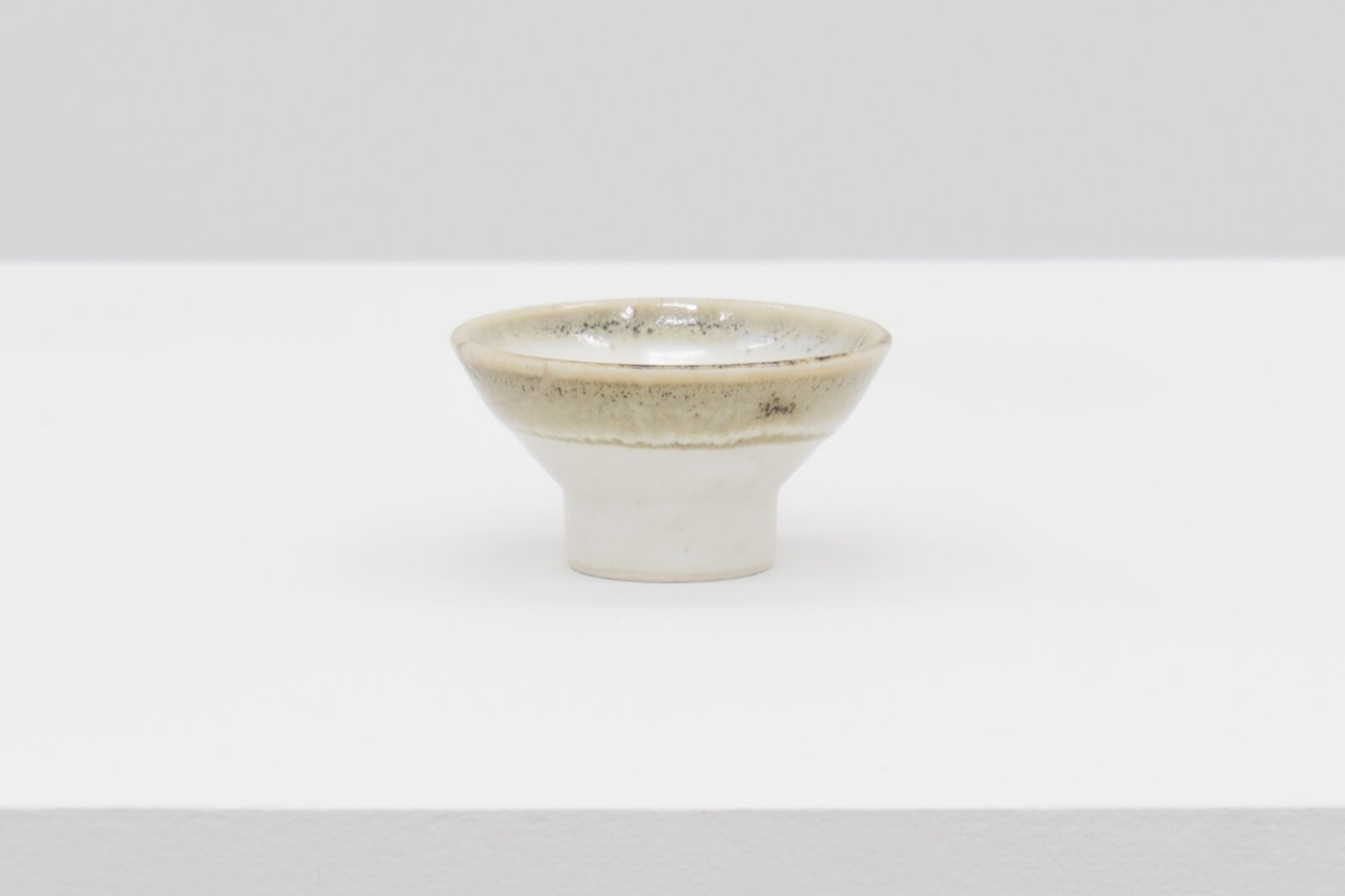 Charmian Johnson, not titled, date unknown, glazed ceramic, 2 x 3 x 3 (4 x 8 x 8 cm)