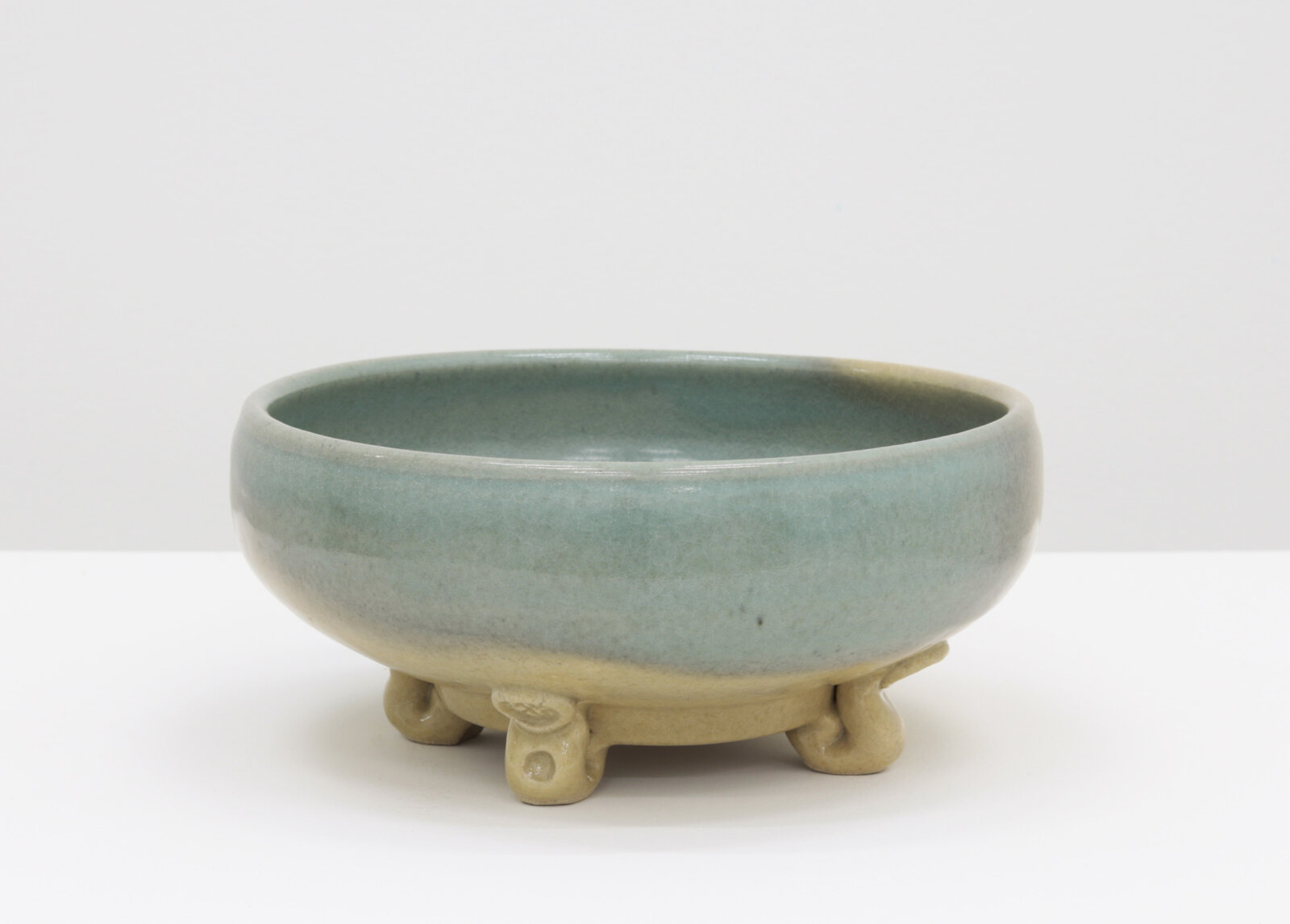 Charmian Johnson, not titled, date unknown, glazed ceramic, 4 x 9 x 9 in. (10 x 23 x 23 cm)