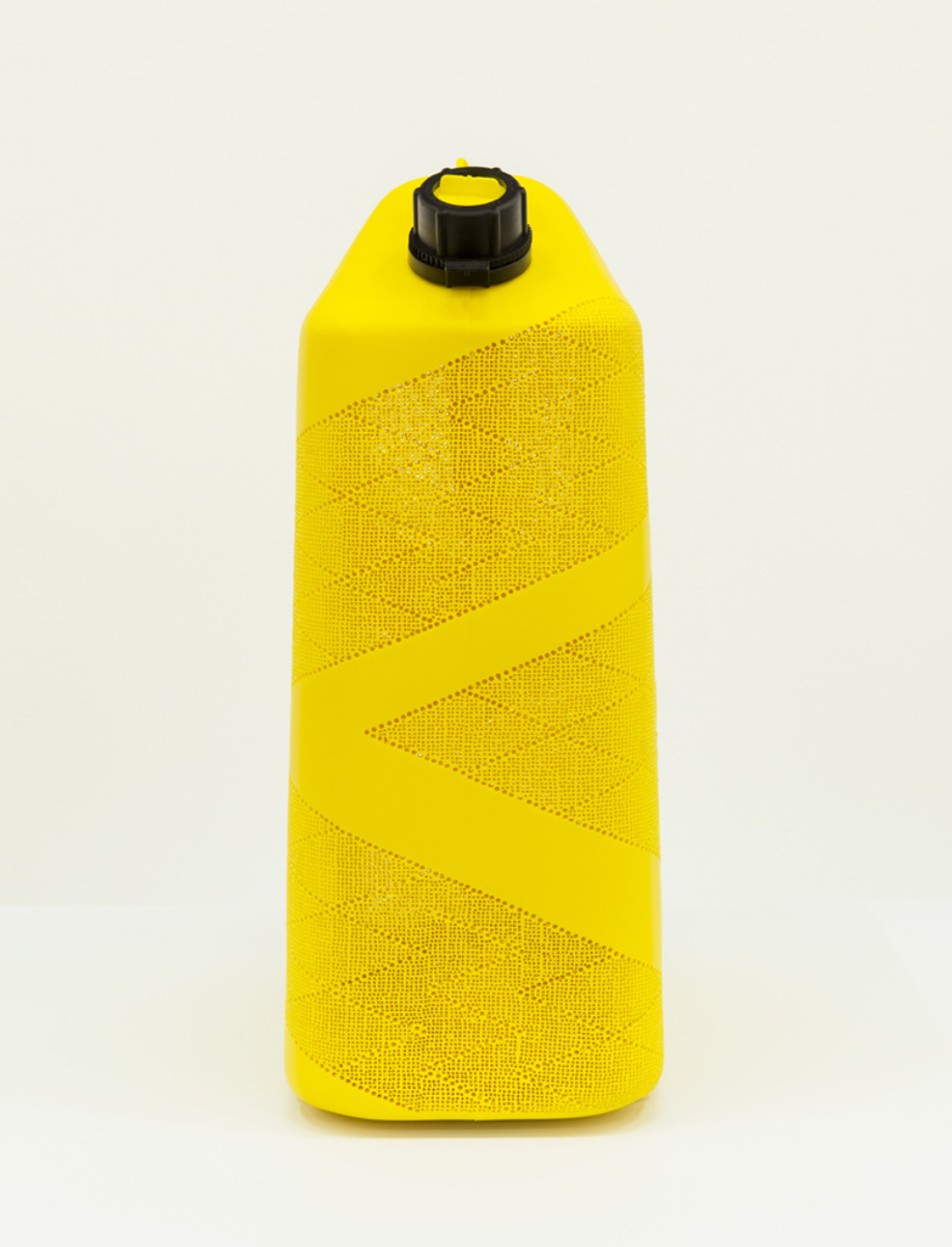 Brian Jungen, Chevron 1, 2012, carved diesel jug, 20 x 13 x 7 in. (50 x 33 x 18 cm)