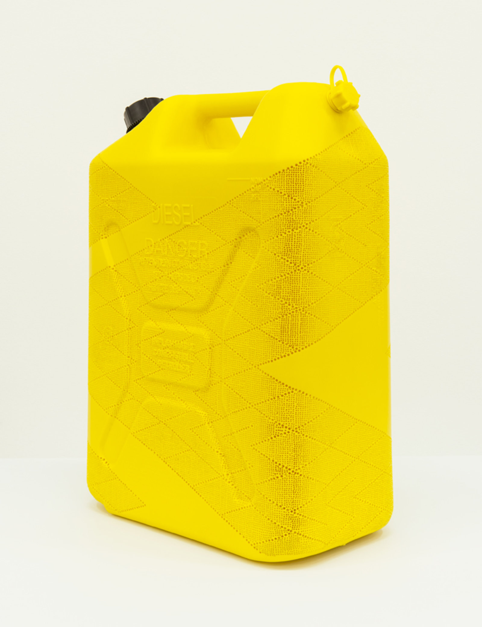 Brian Jungen, Chevron 1, 2012, carved diesel jug, 20 x 13 x 7 in. (50 x 33 x 18 cm)