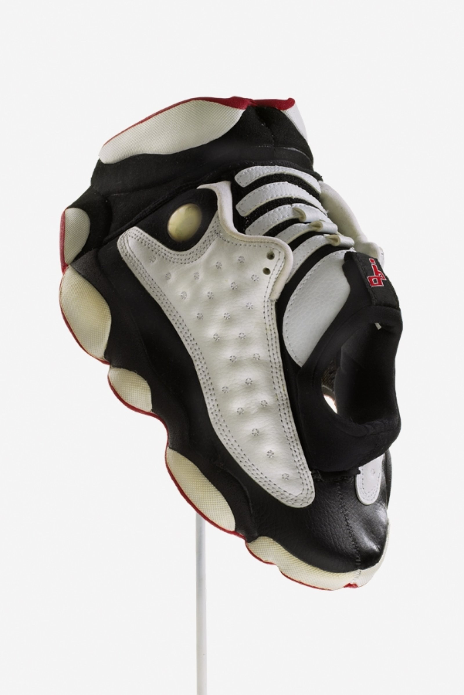 Brian Jungen, Prototype for New Understanding #6, 1999, nike air jordans, 17 x 12 x 6 in. (43 x 31 x 15 cm)