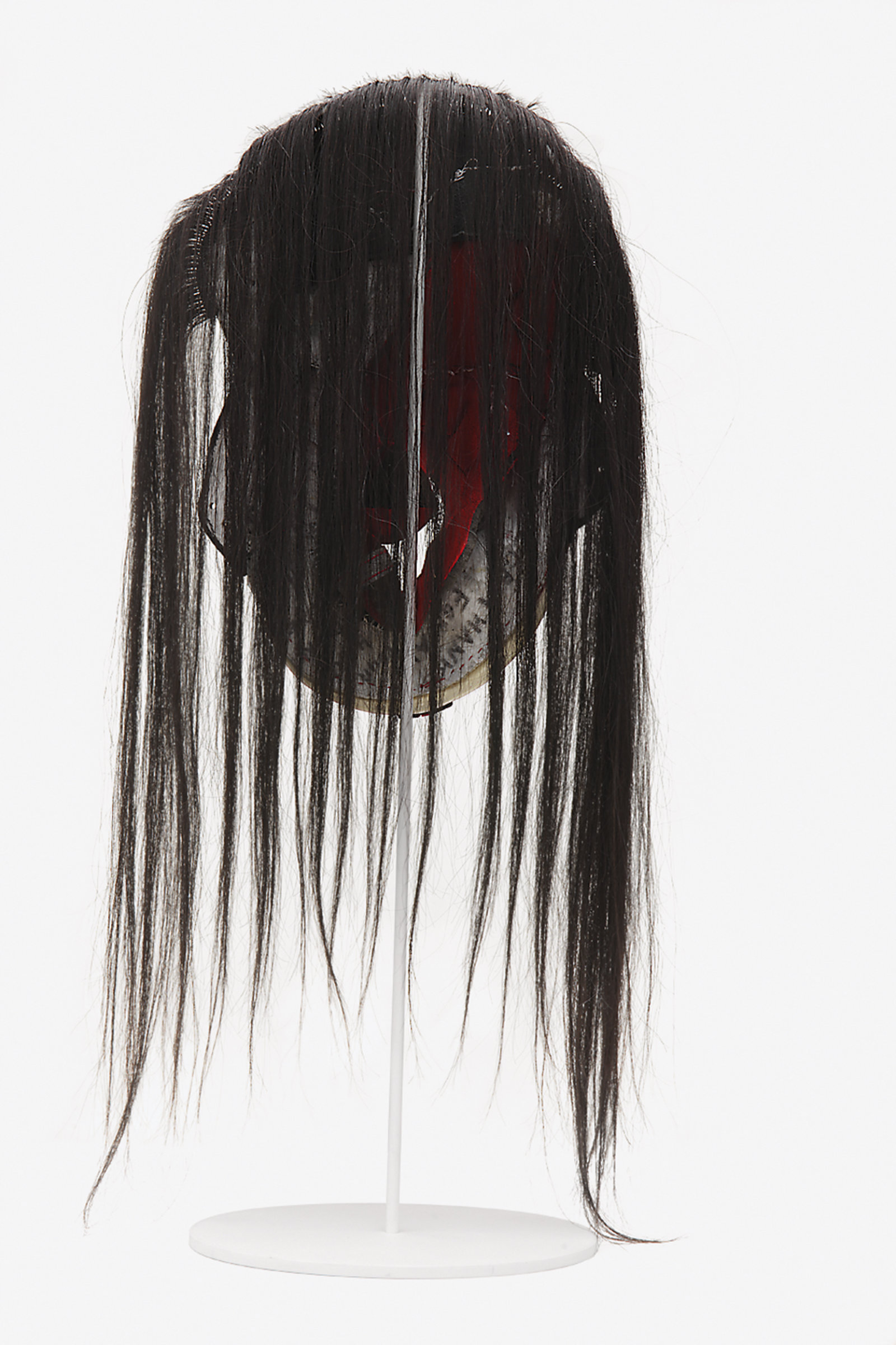 Brian Jungen, Prototype for New Understanding #9, 1999, nike air jordans, human hair, 24 x 10 x 5 in. (61 x 25 x 13 cm)